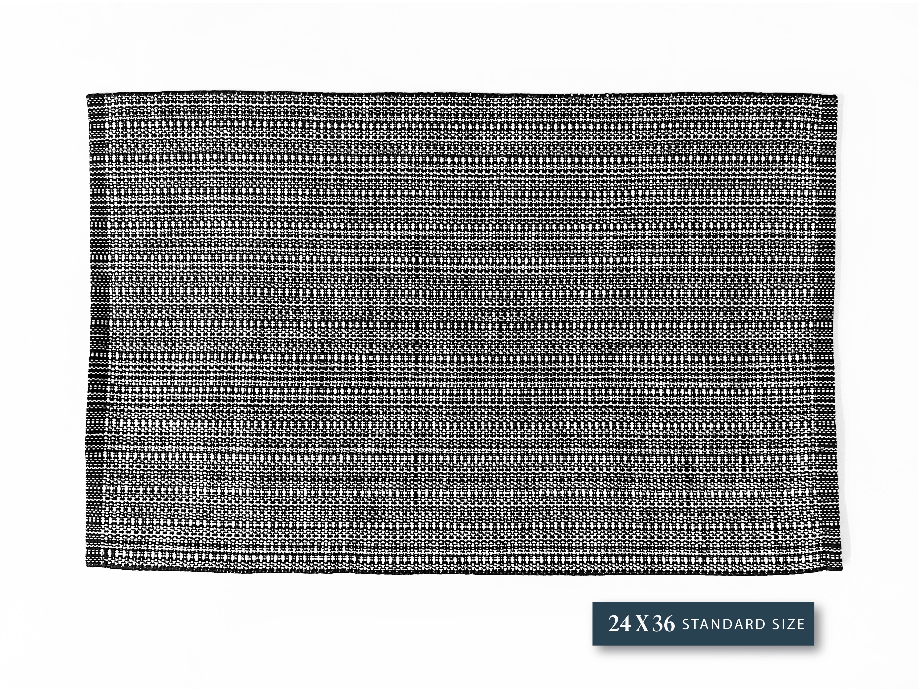 Modern Tweed Layering Rug