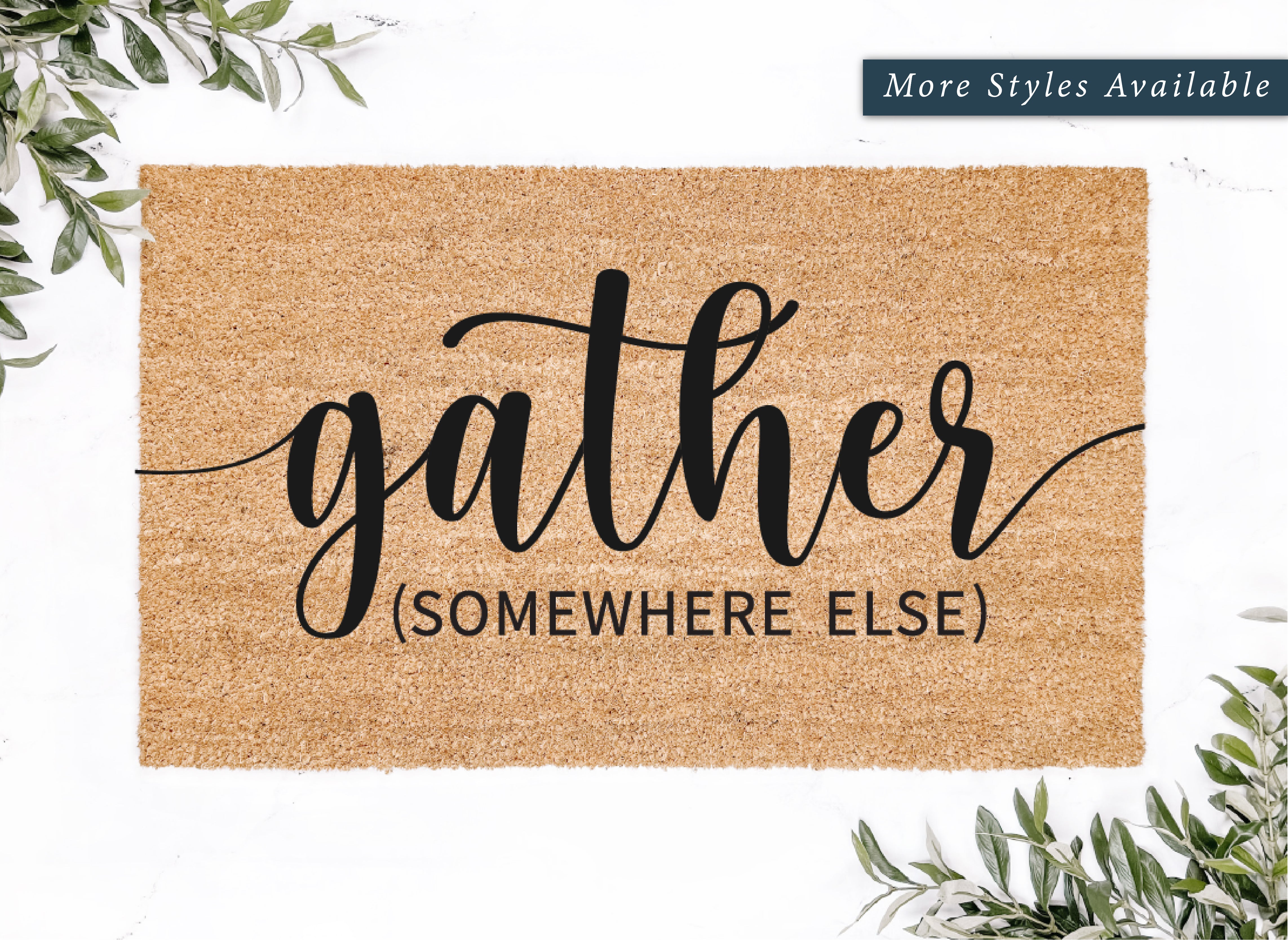Gather Somewhere Else Doormat