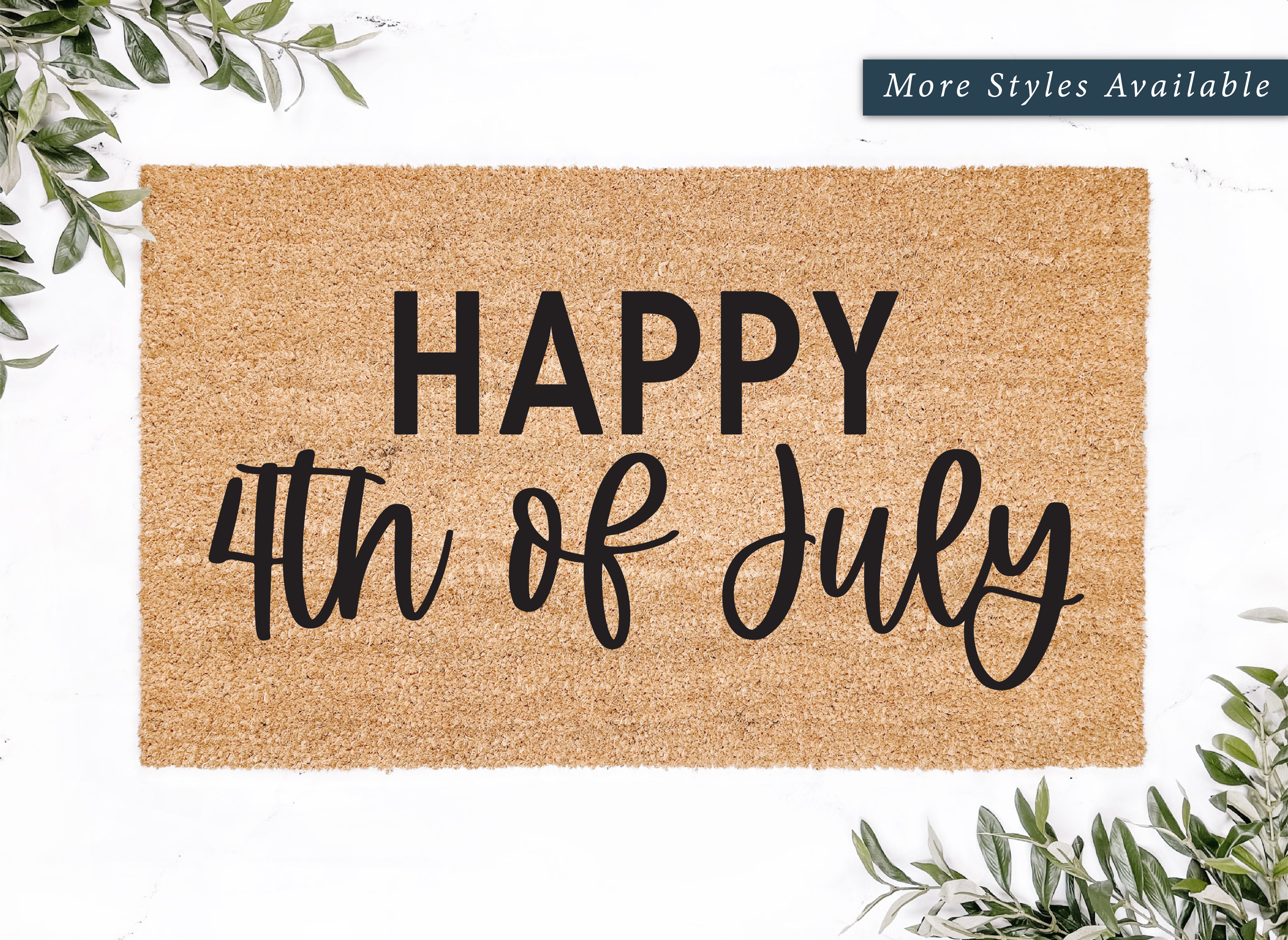 Happy 4th of July Doormat