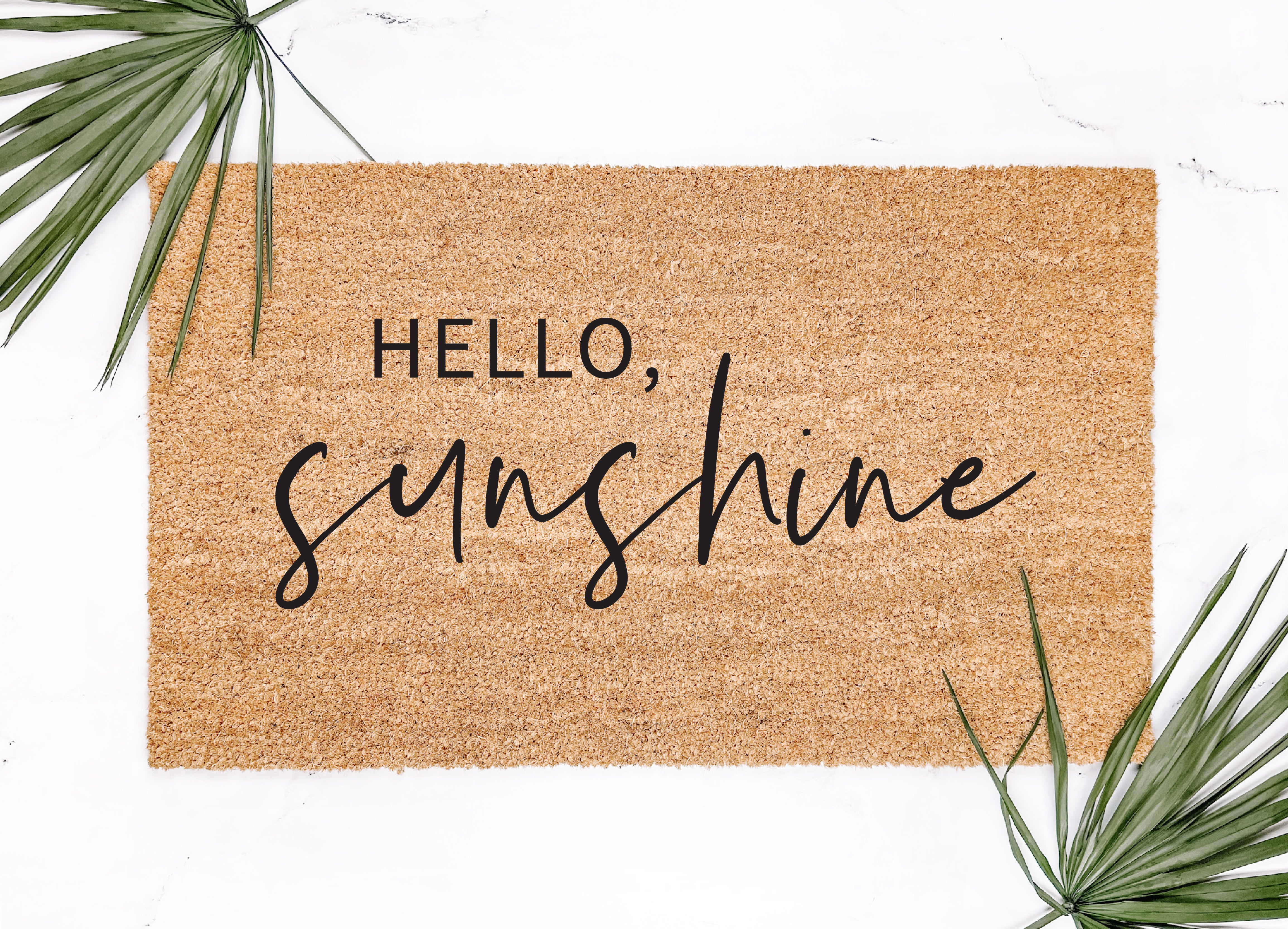 Hello, Sunshine Doormat