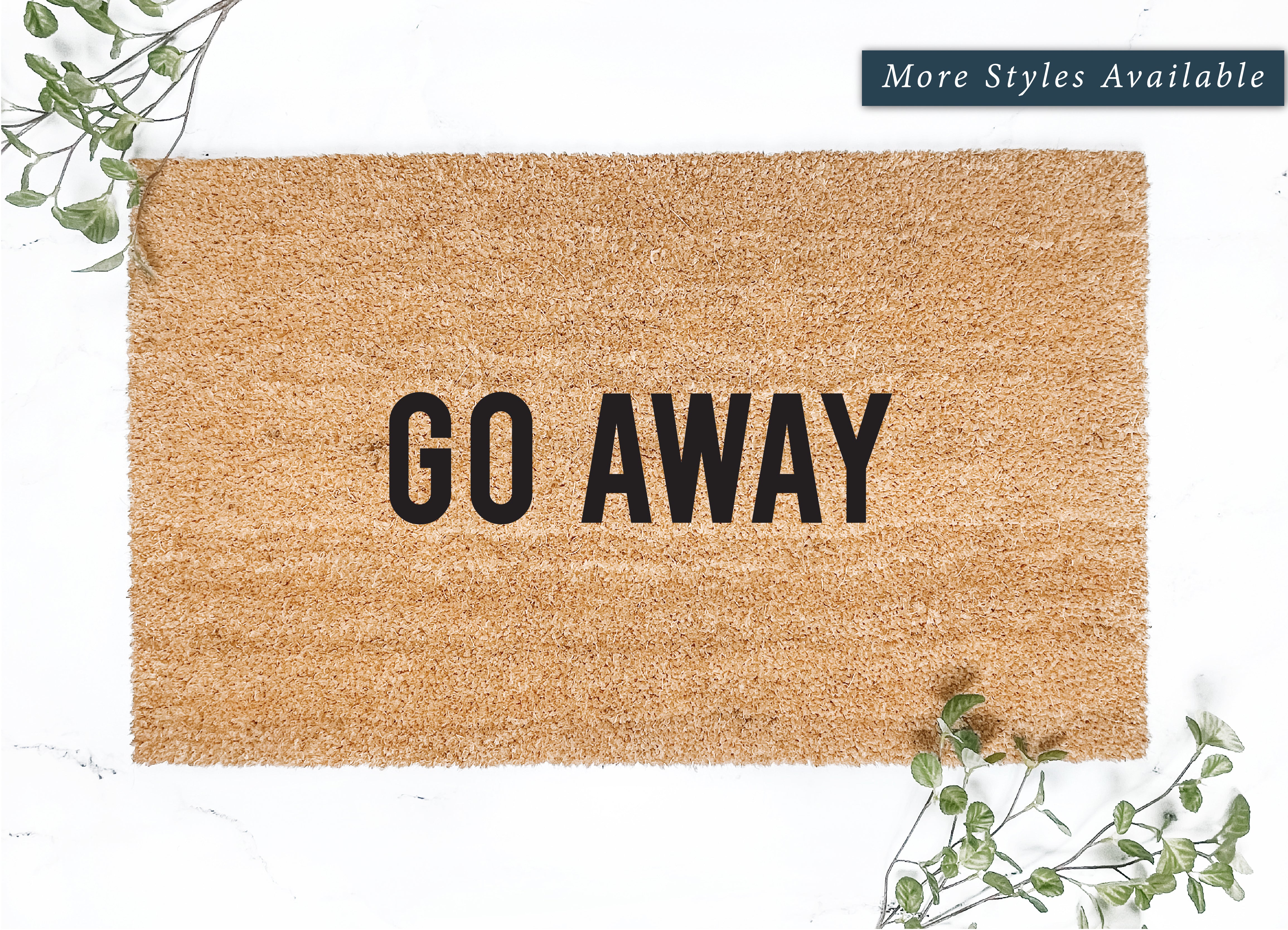 Go Away Doormat
