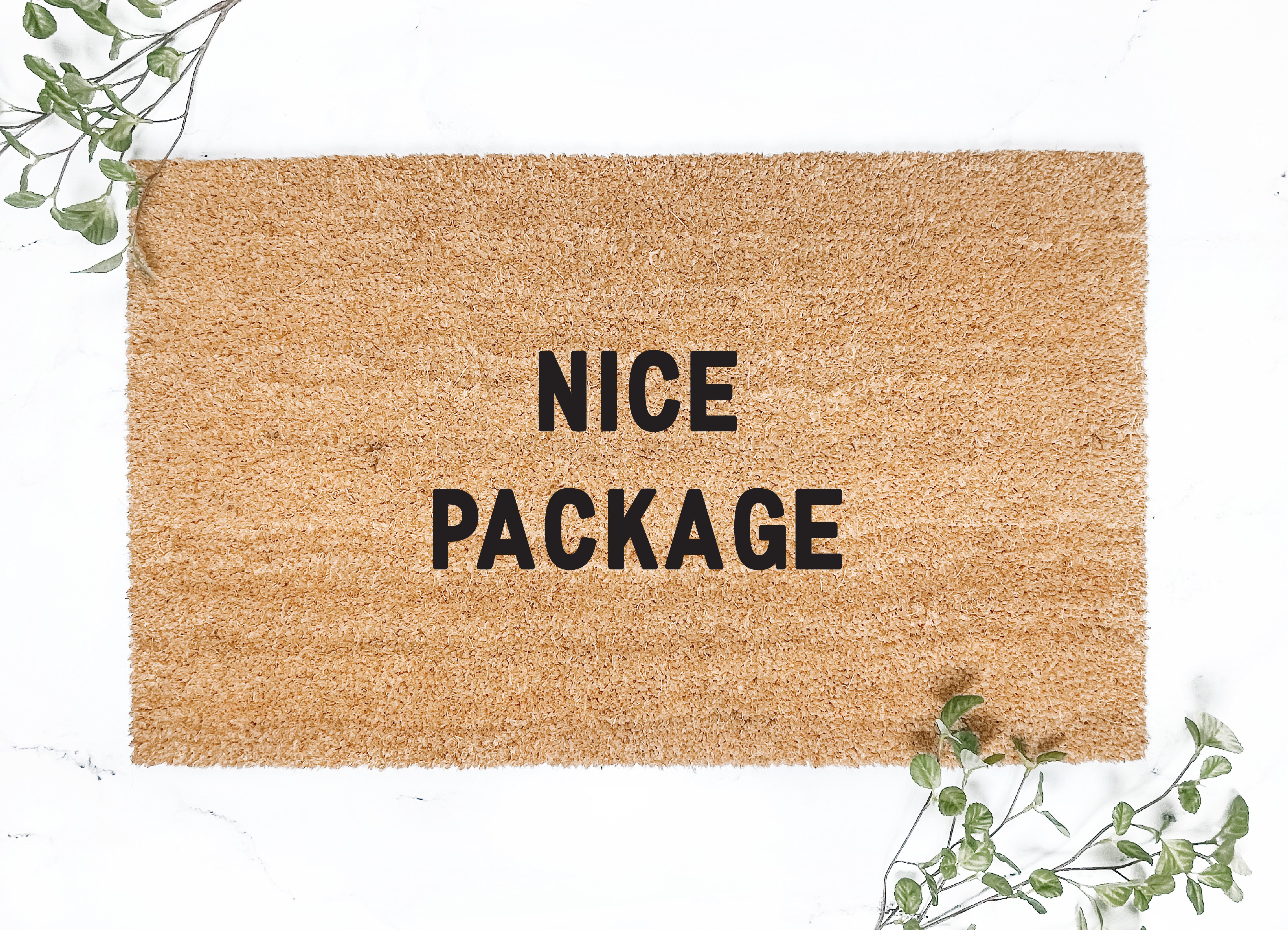 Nice Package Doormat