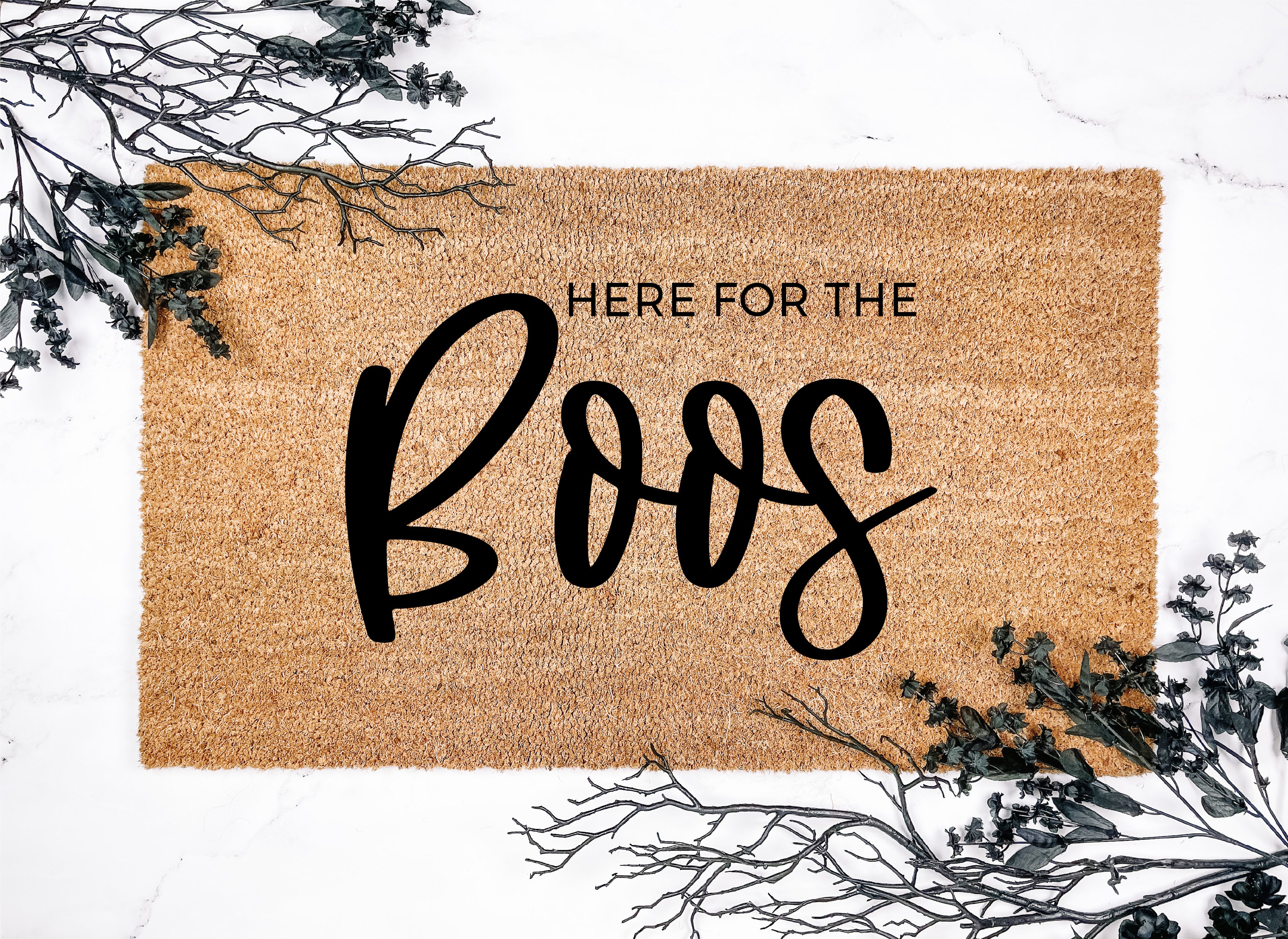Here for the BOOS Doormat