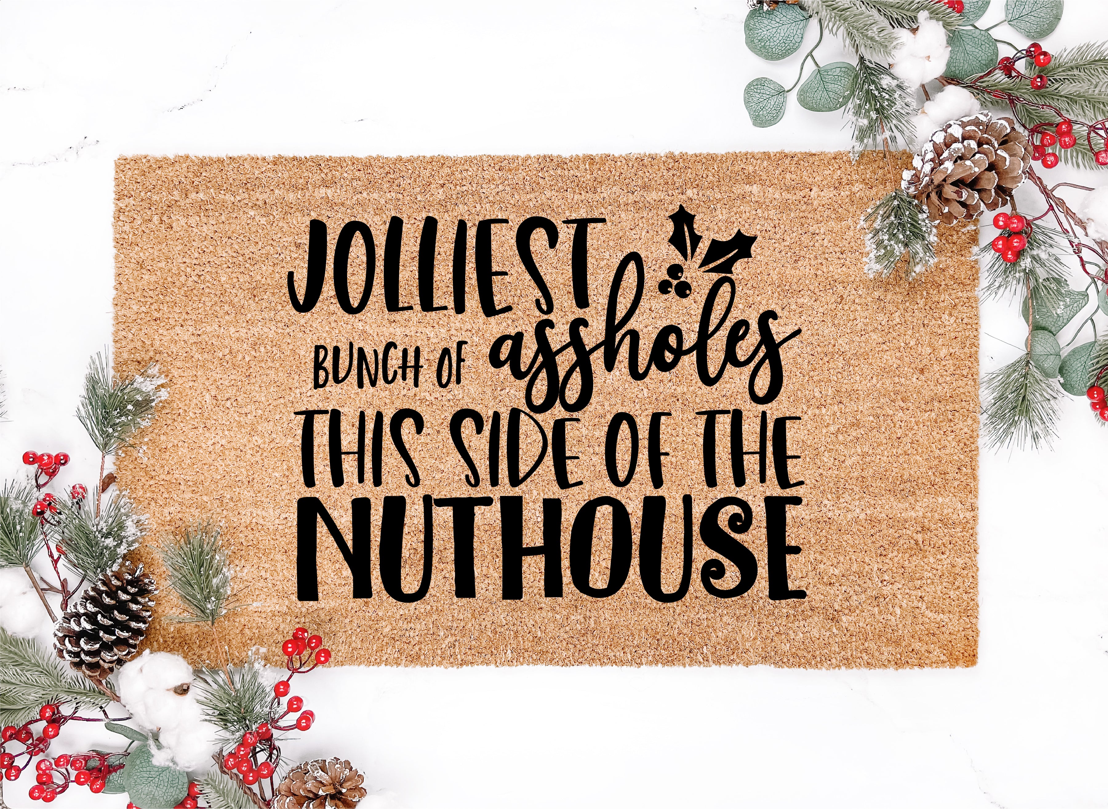 Christmas Vacation Nuthouse Doormat