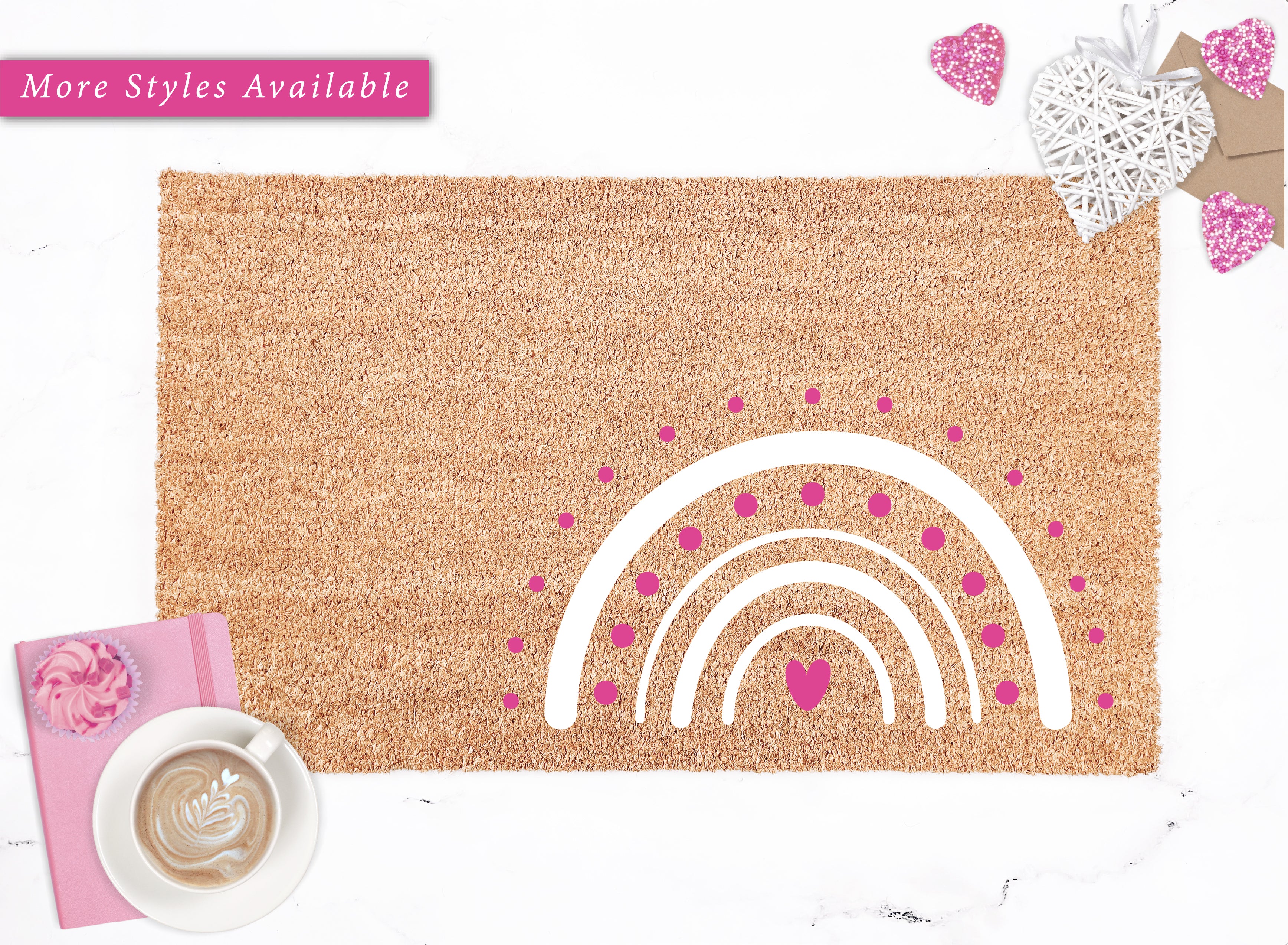 Boho Rainbow Doormat