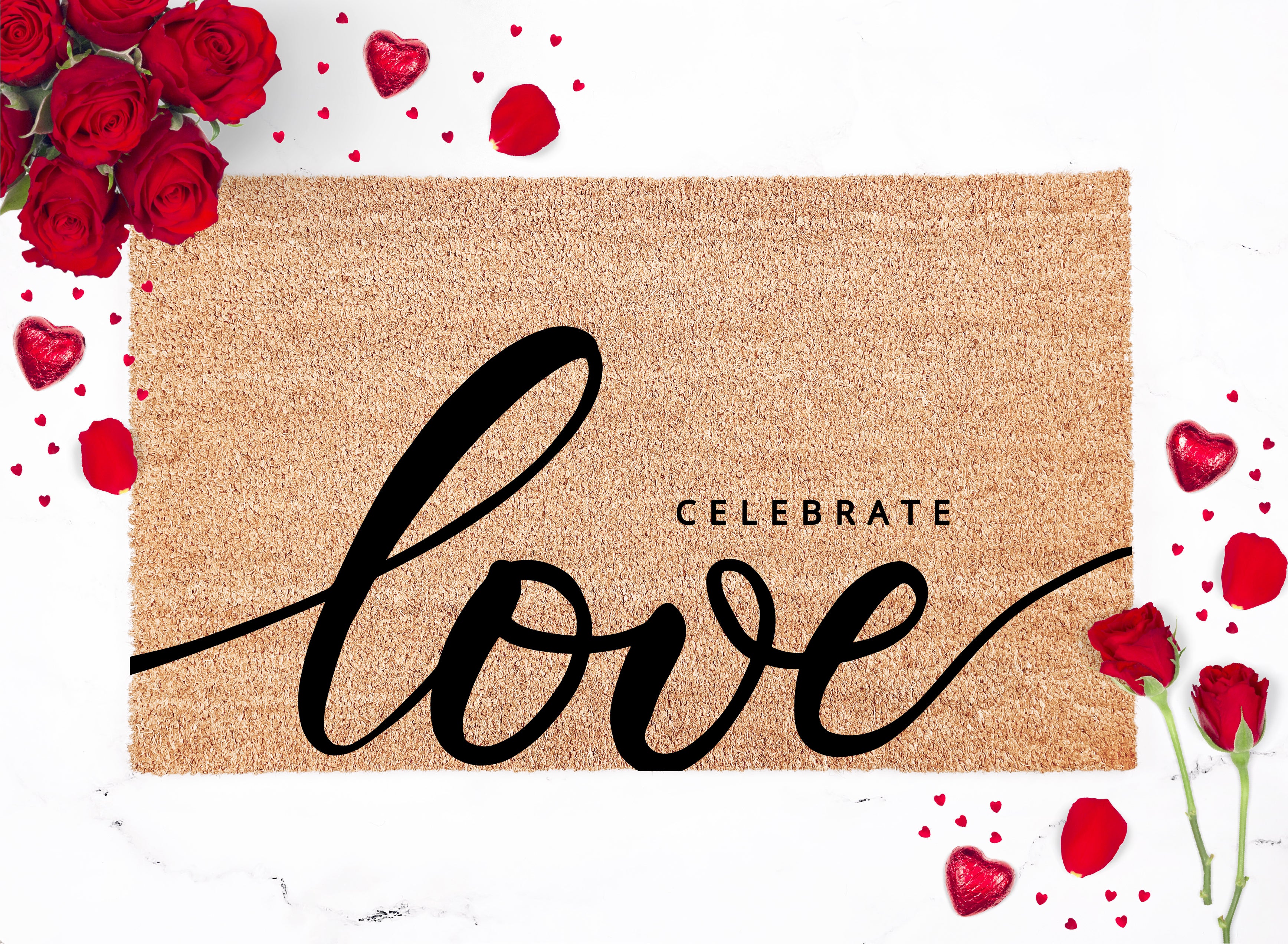 Celebrate Love Doormat
