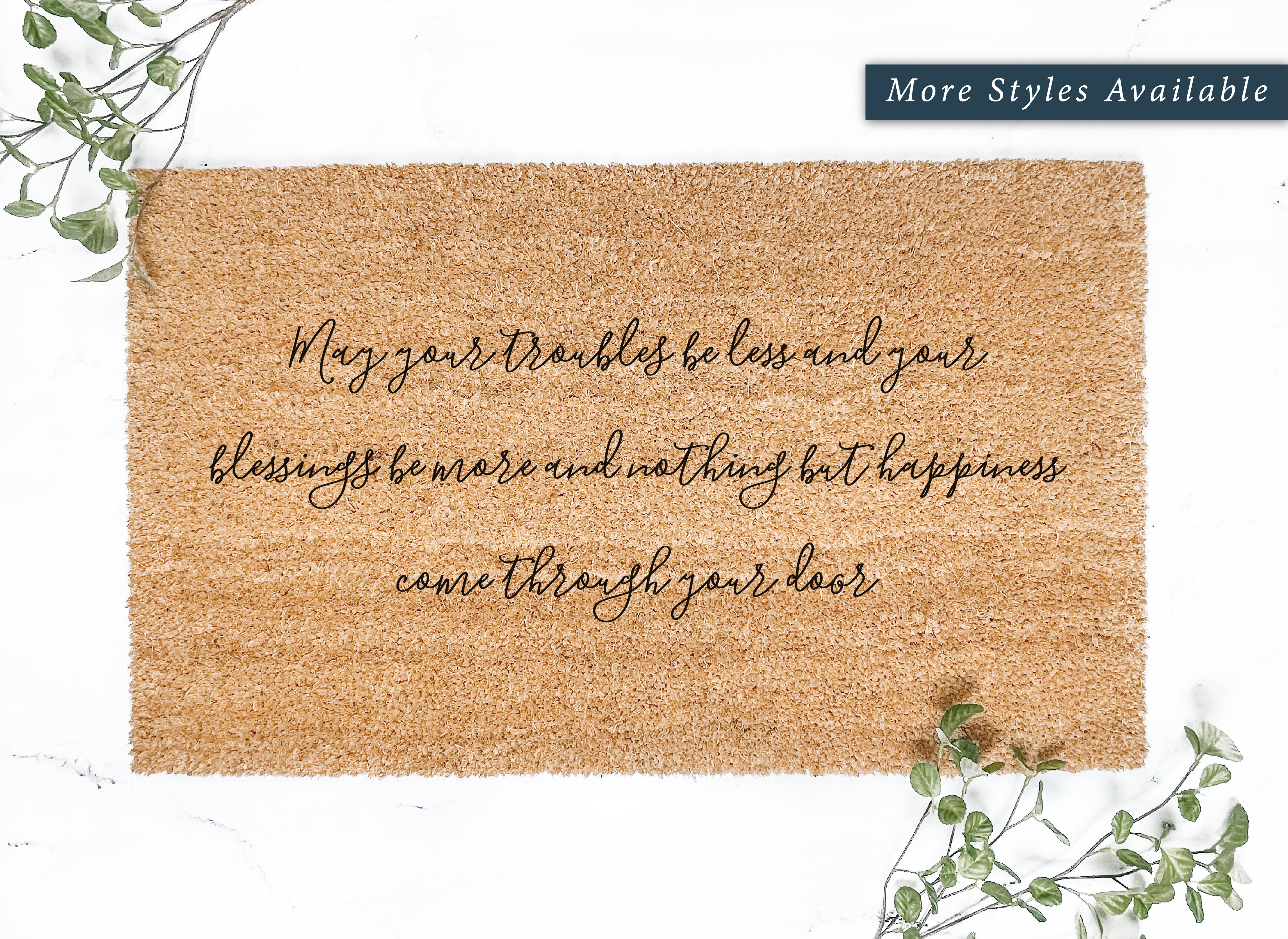 Irish Blessing Doormat