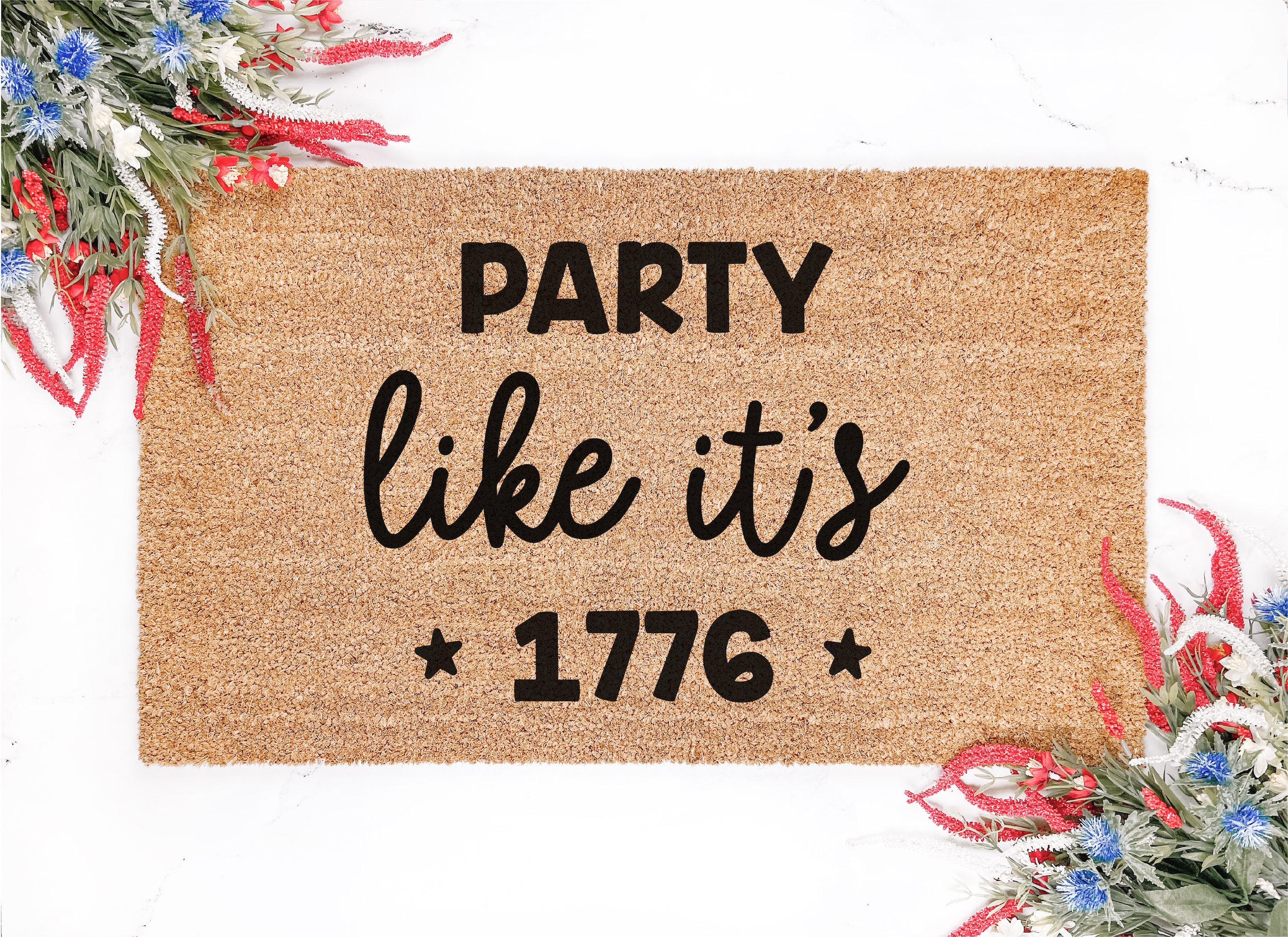 Party Like It's 1776 Doormat