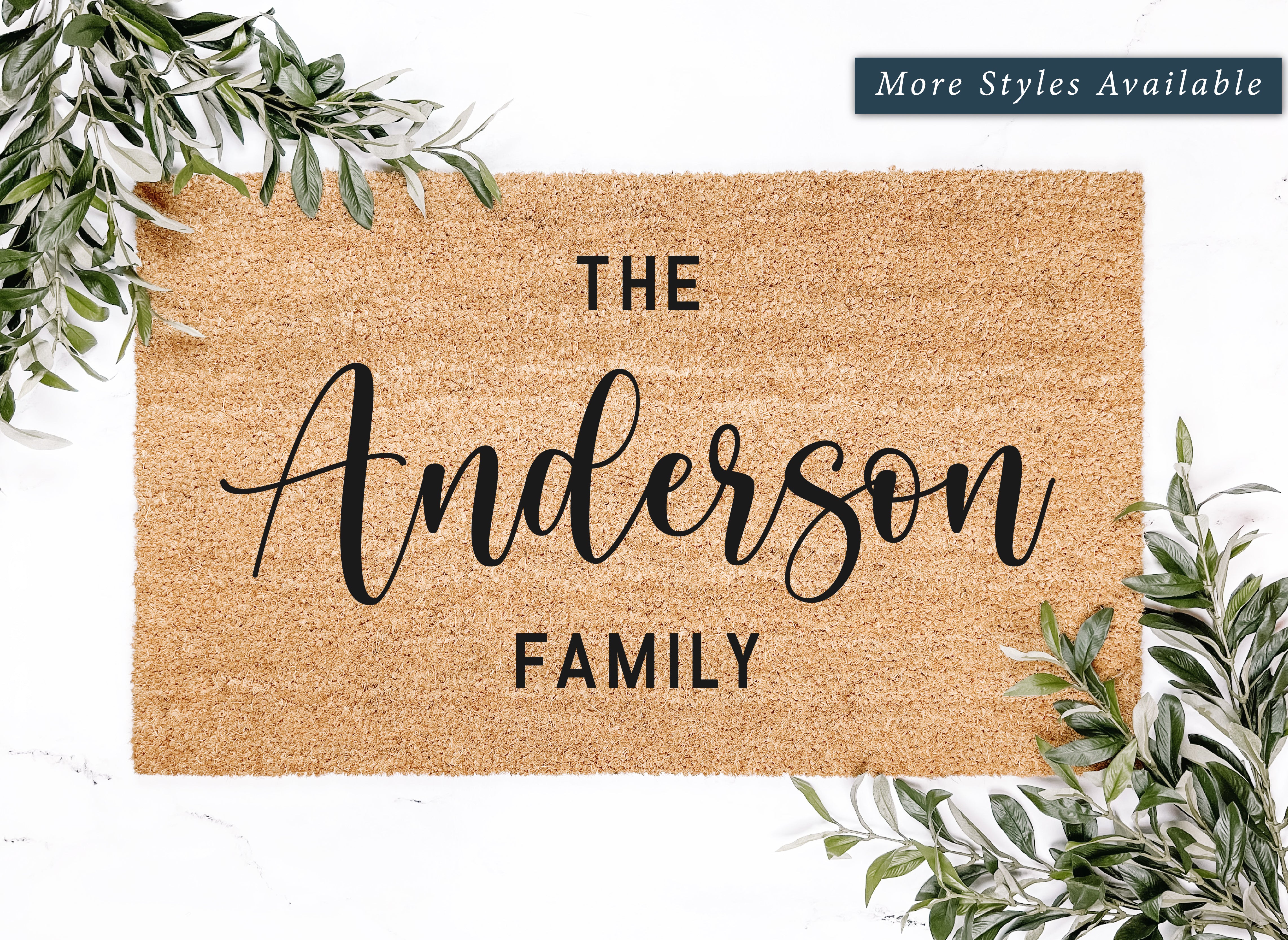 Personalized Family Doormat