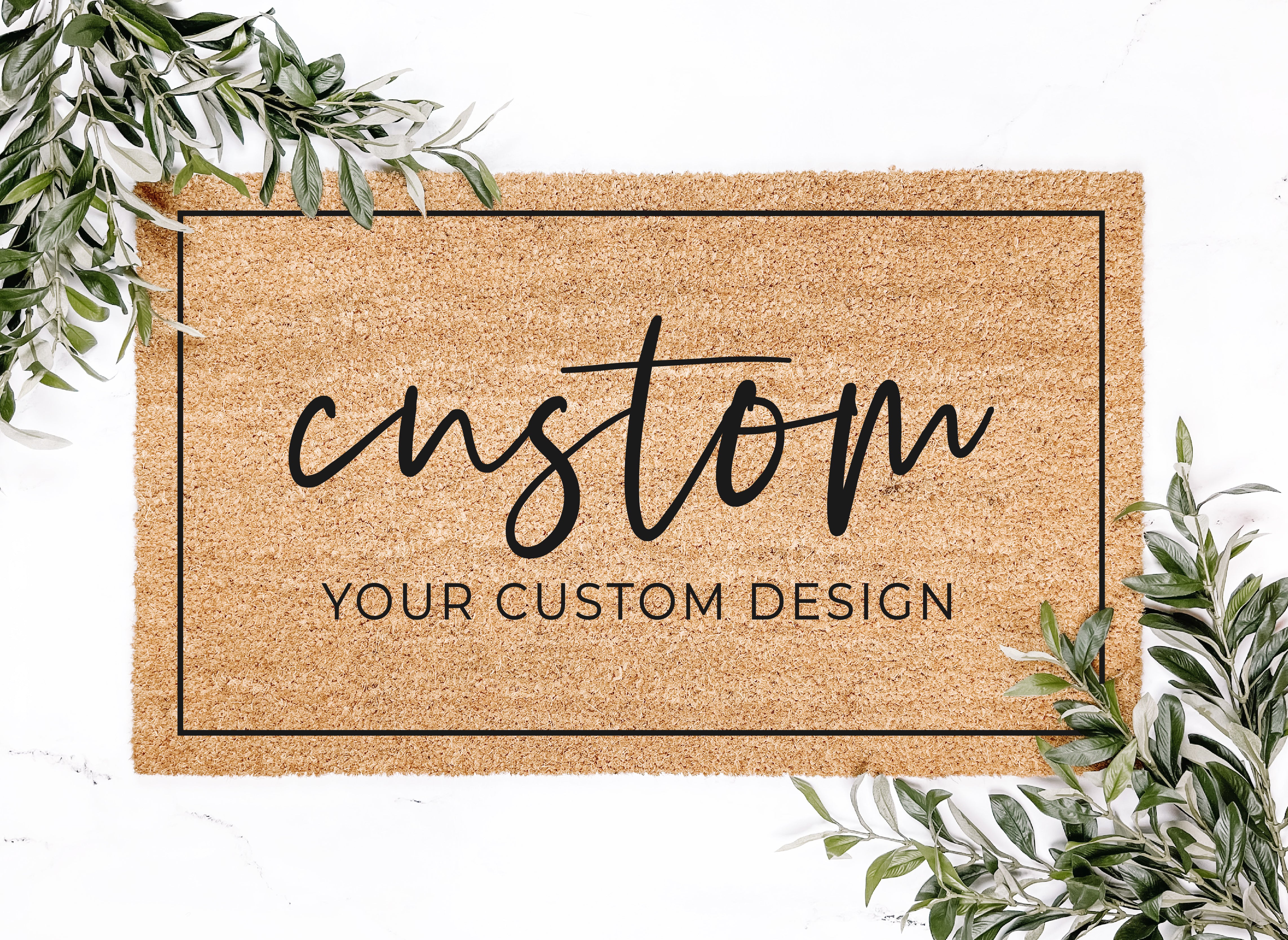 Custom Modern Doormat