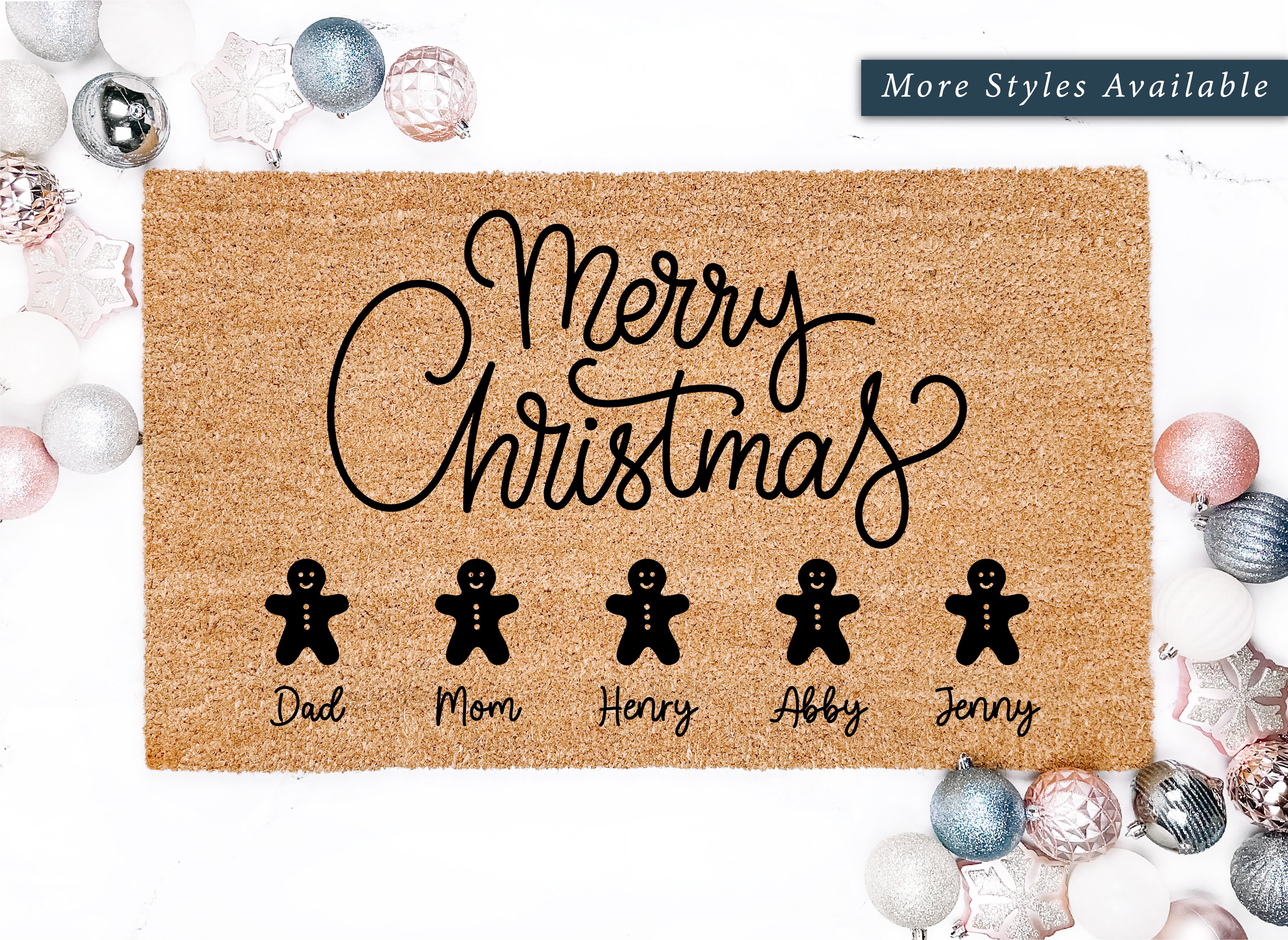 Custom Family Doormat