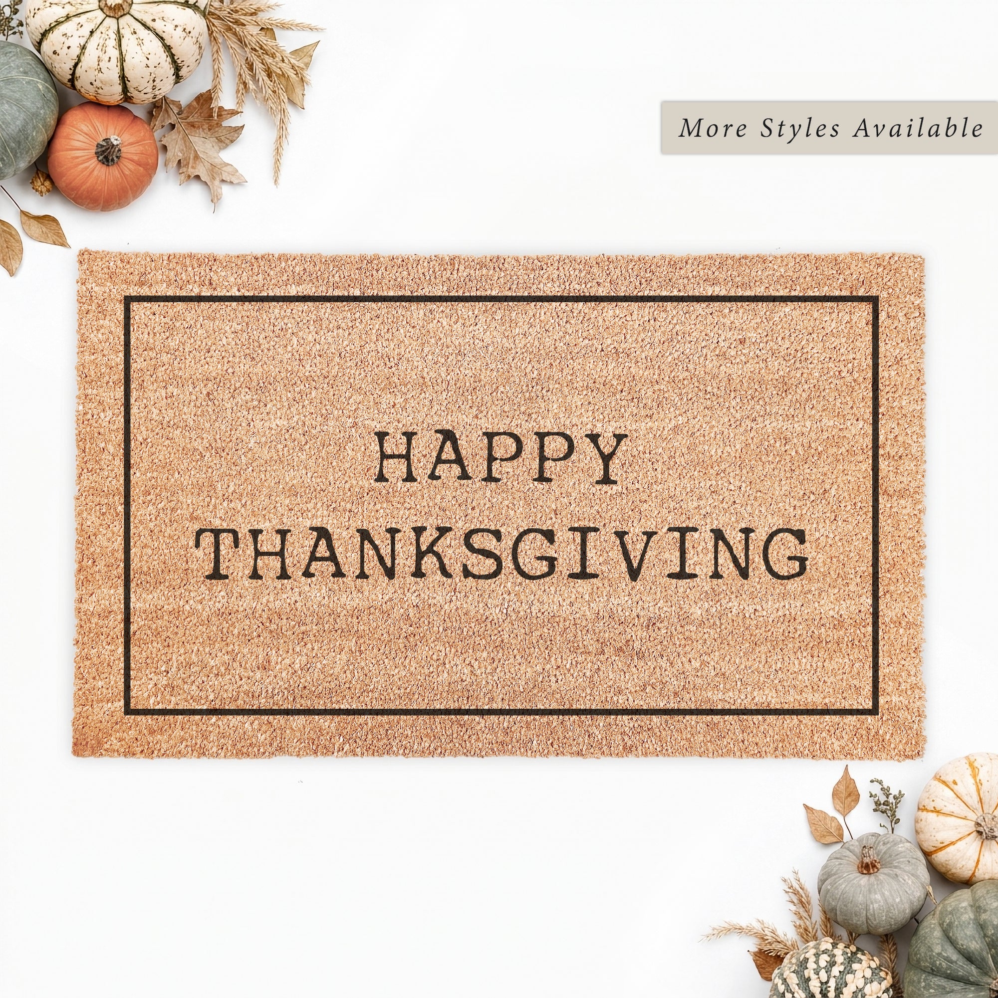 Happy Thanksgiving Doormat