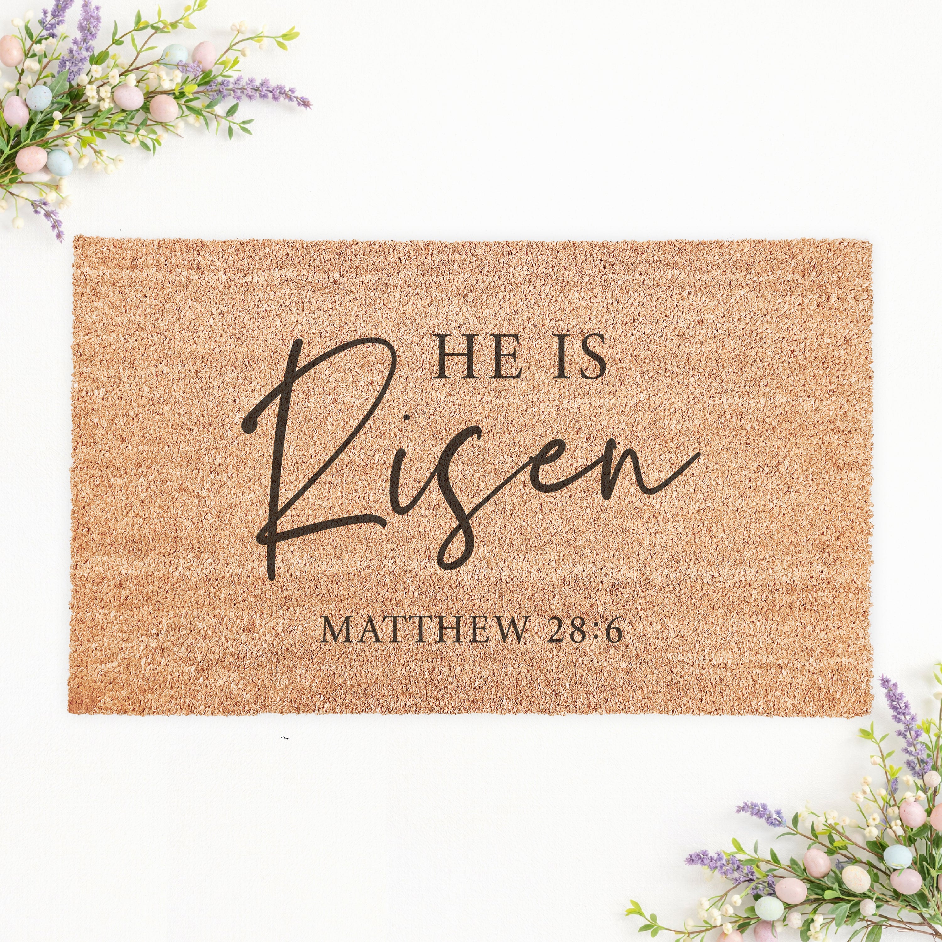He is Risen Doormat