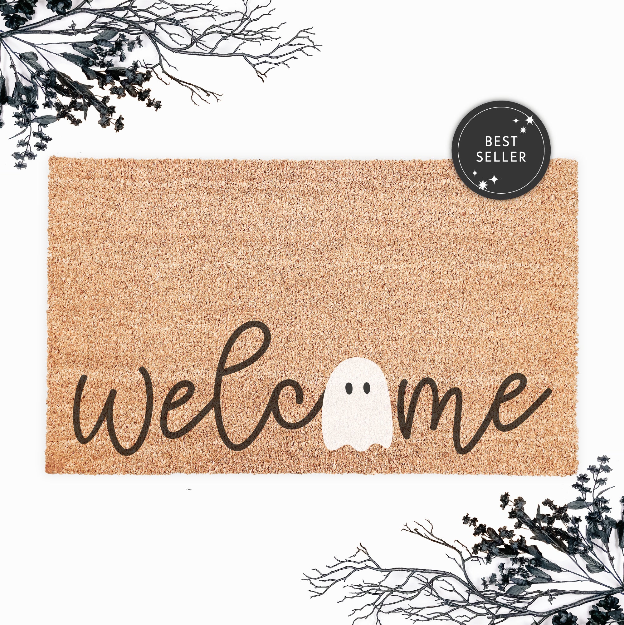 Ghost Doormat, Welcome Halloween Doormat