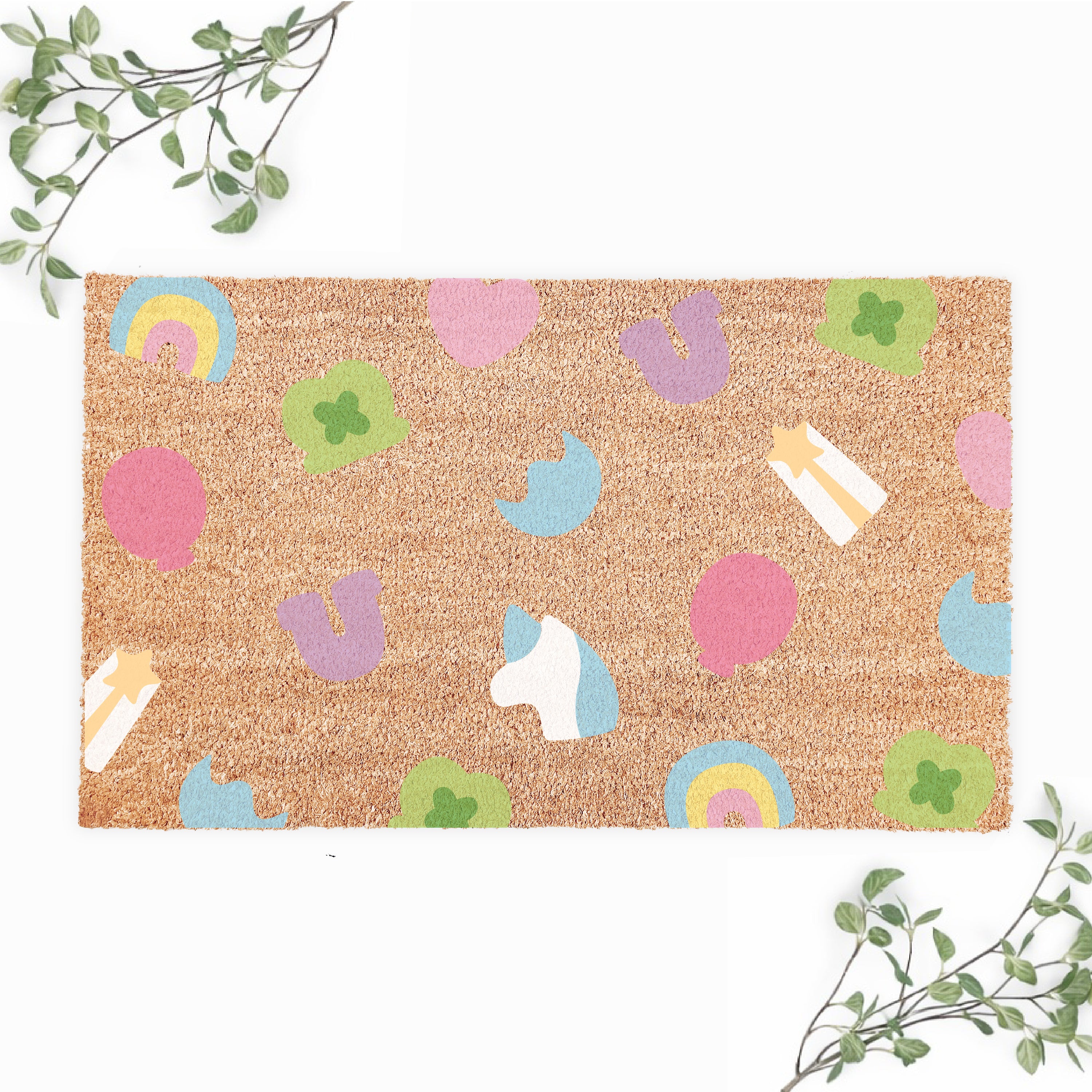 St. Paddy's Lucky Marshmallow Doormat