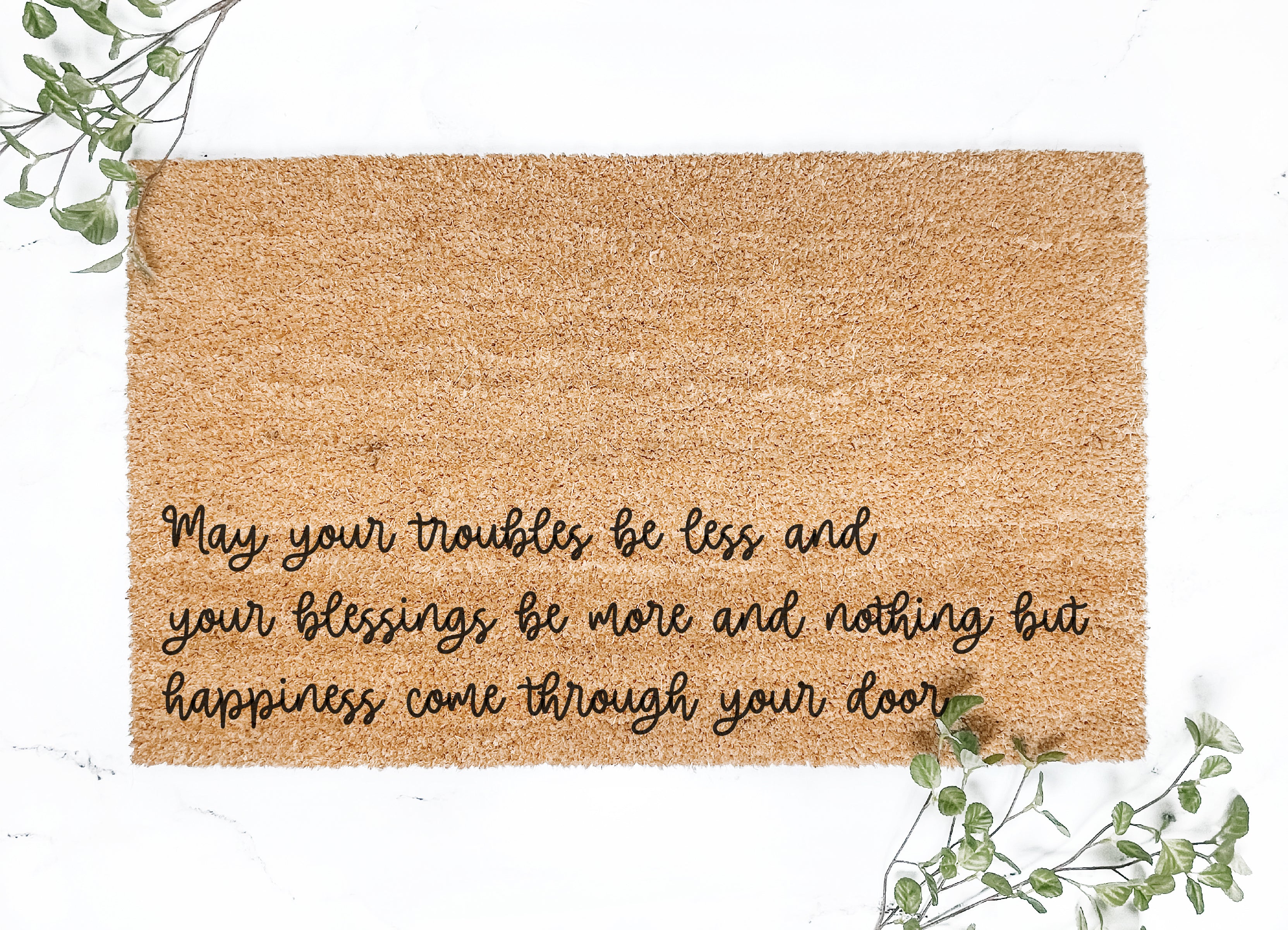 Irish Blessing Doormat