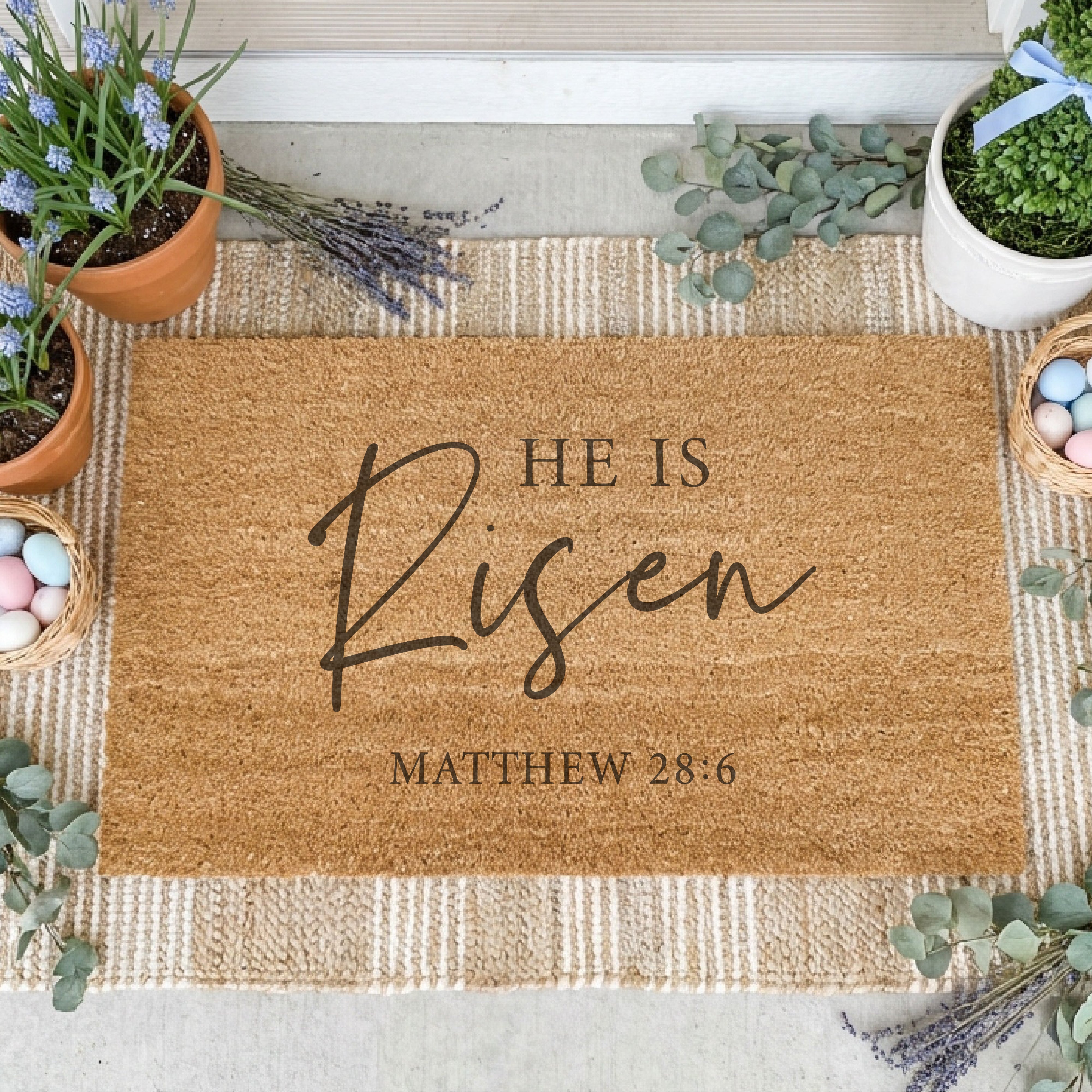 He is Risen Doormat