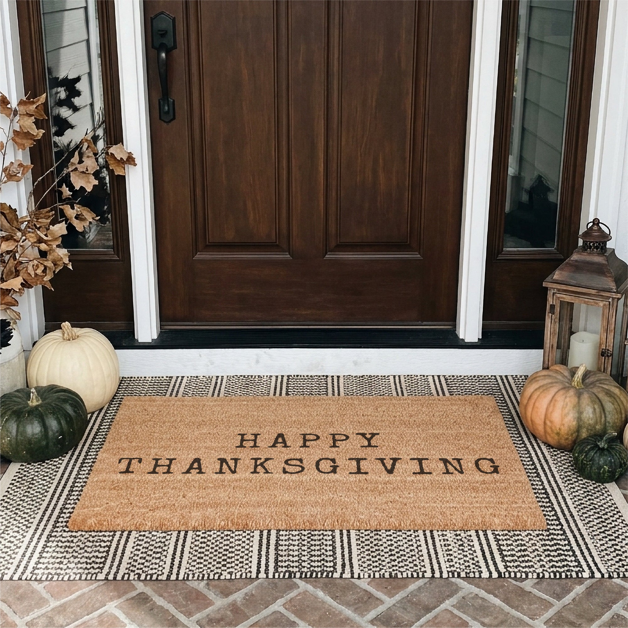 Happy Thanksgiving Doormat