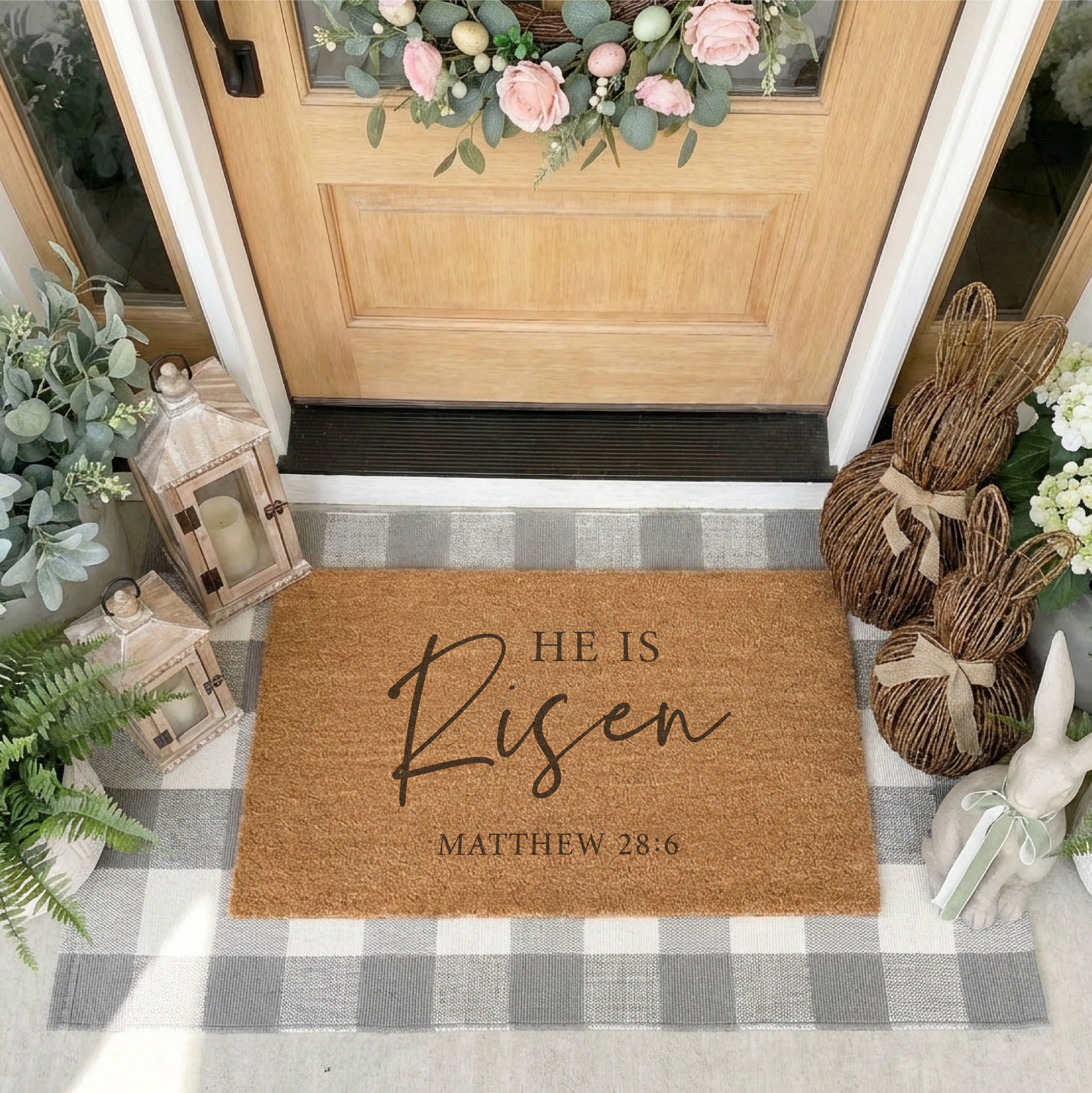 He is Risen Doormat