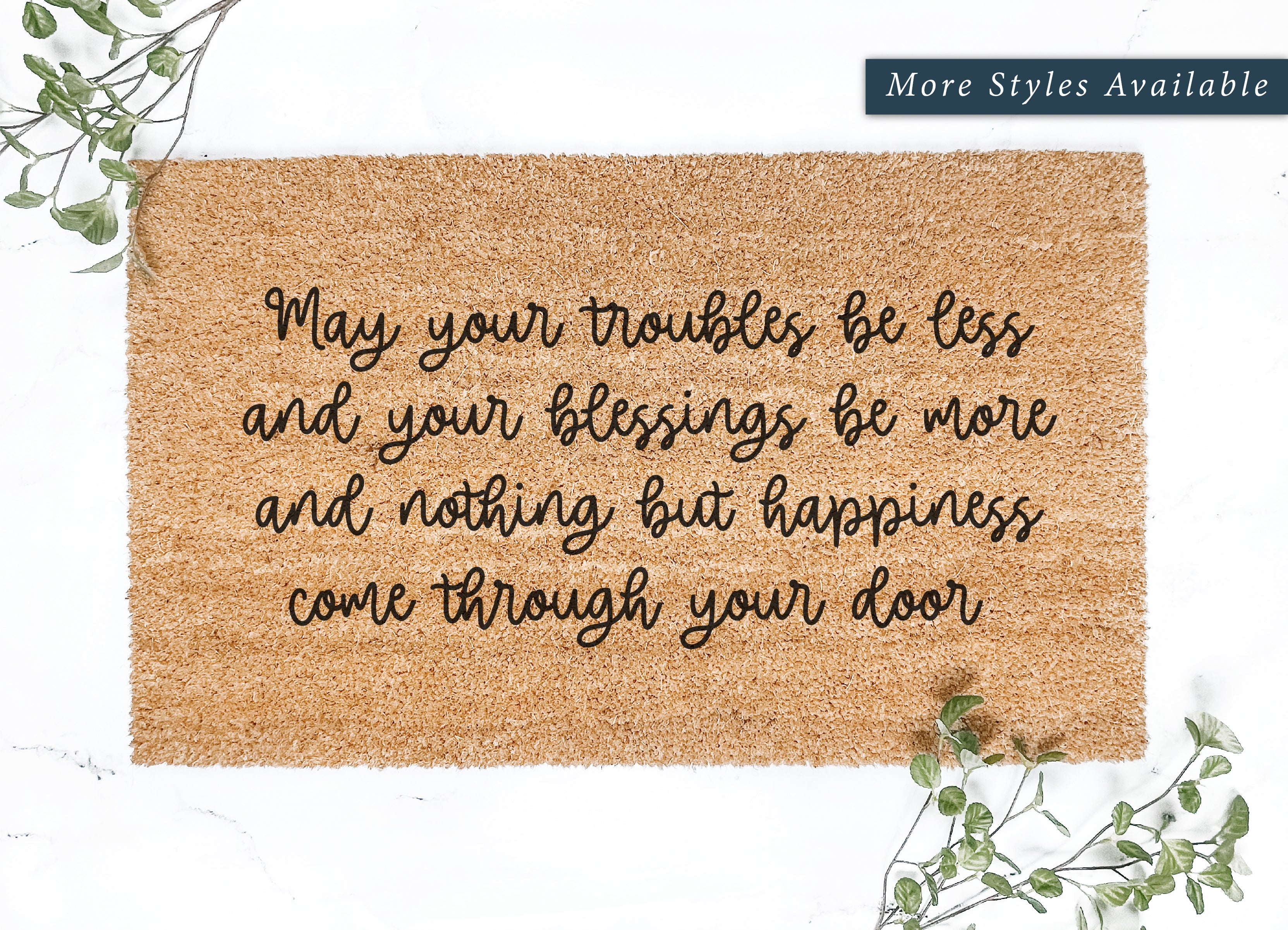 Irish Blessing Doormat