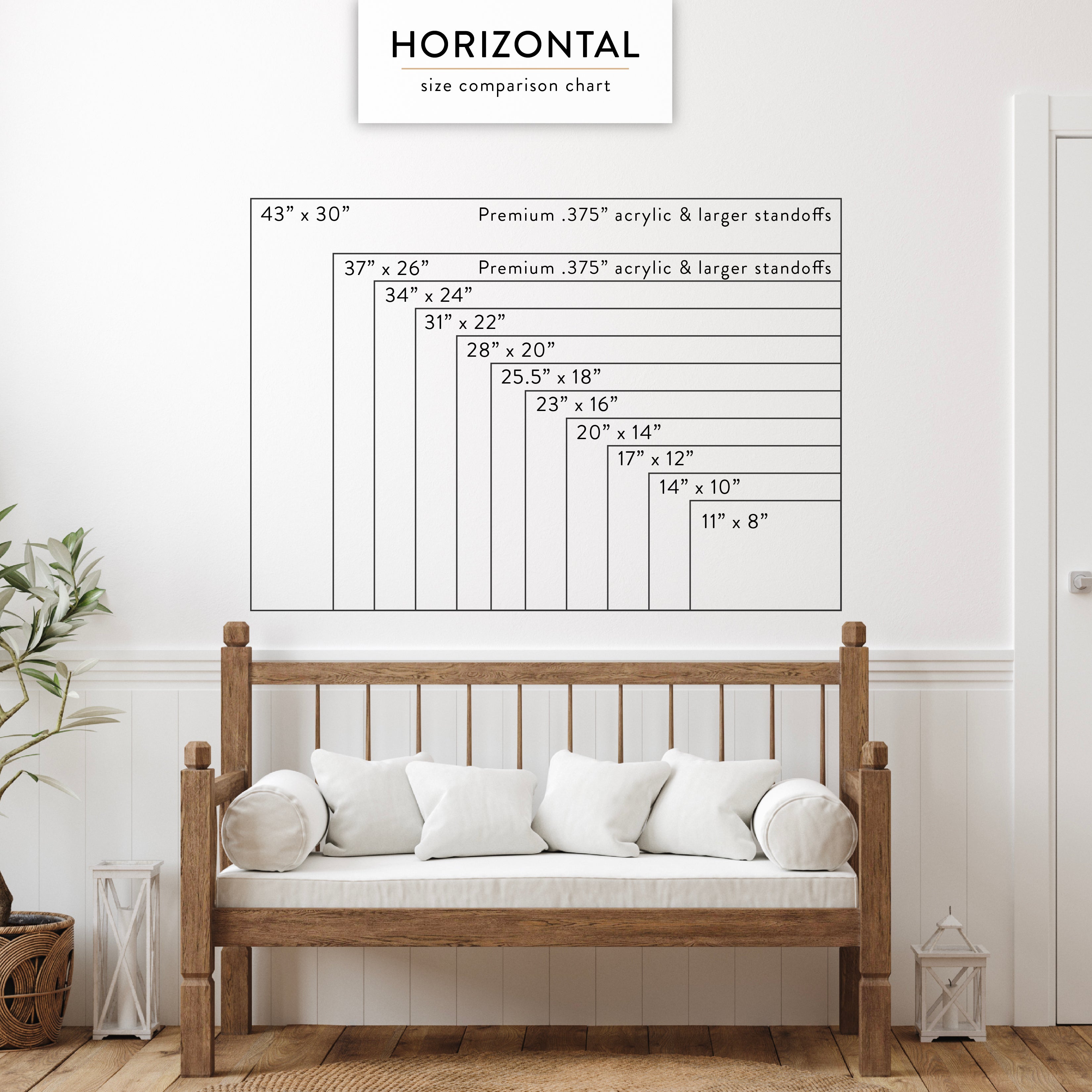 Personalized Monthly Acrylic Wall Calendar