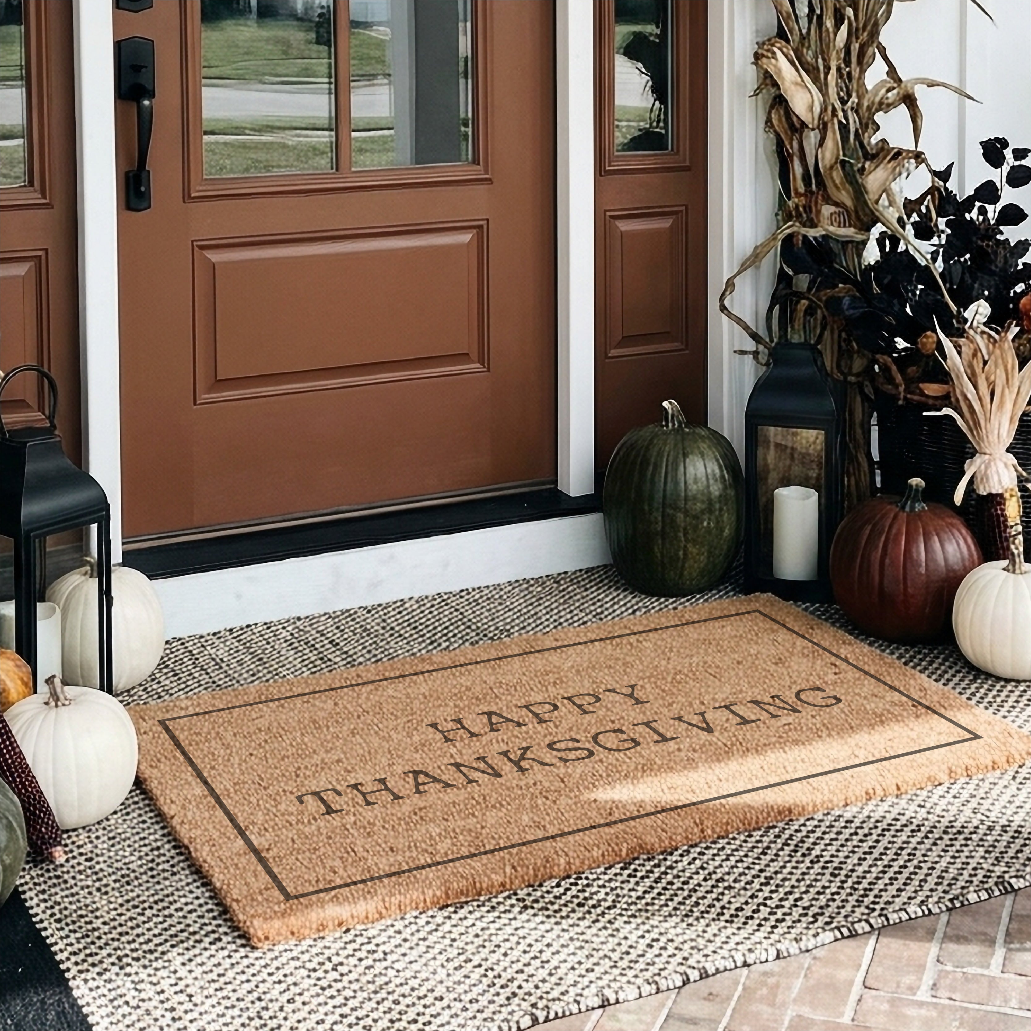 Happy Thanksgiving Doormat