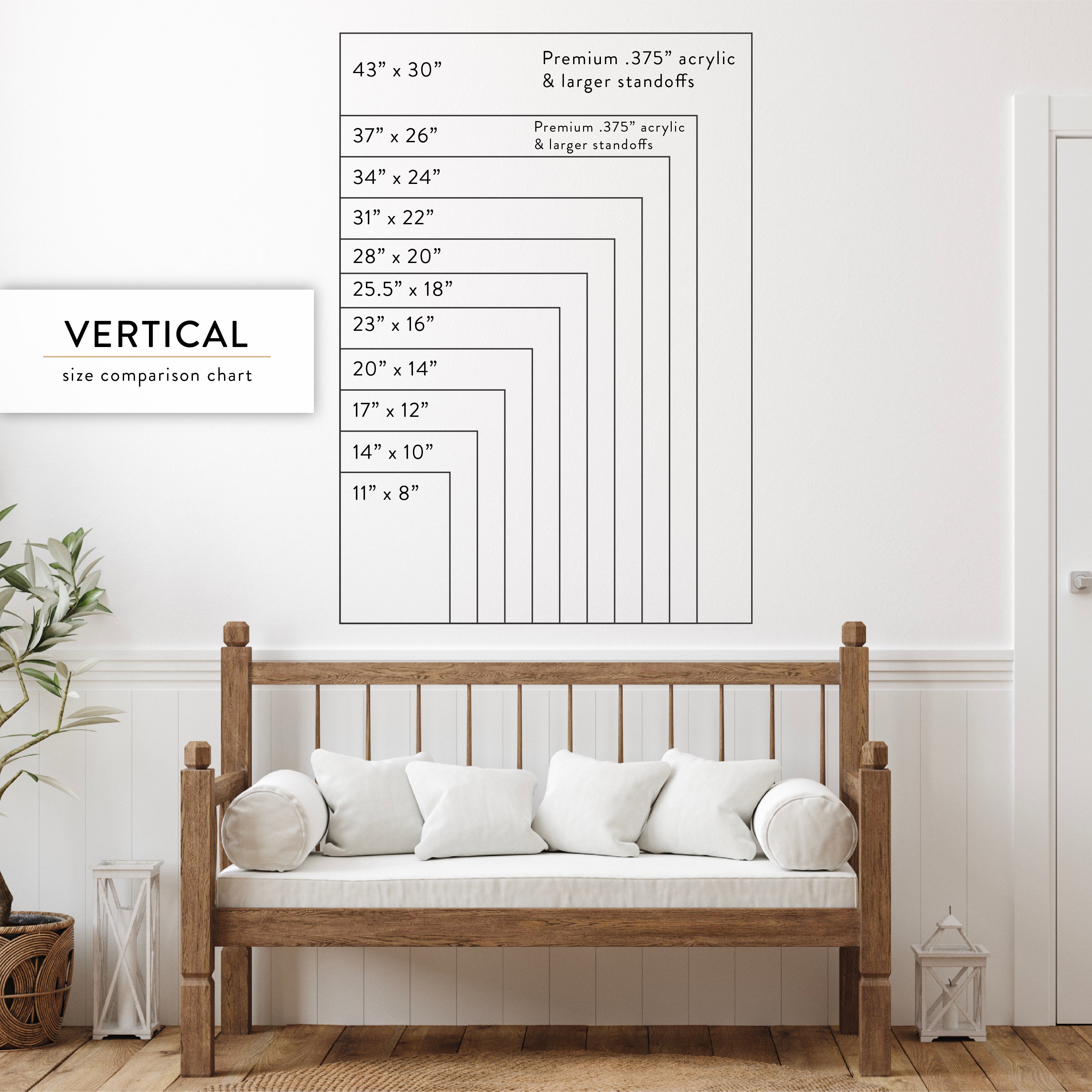 Personalized Monthly Acrylic Wall Calendar