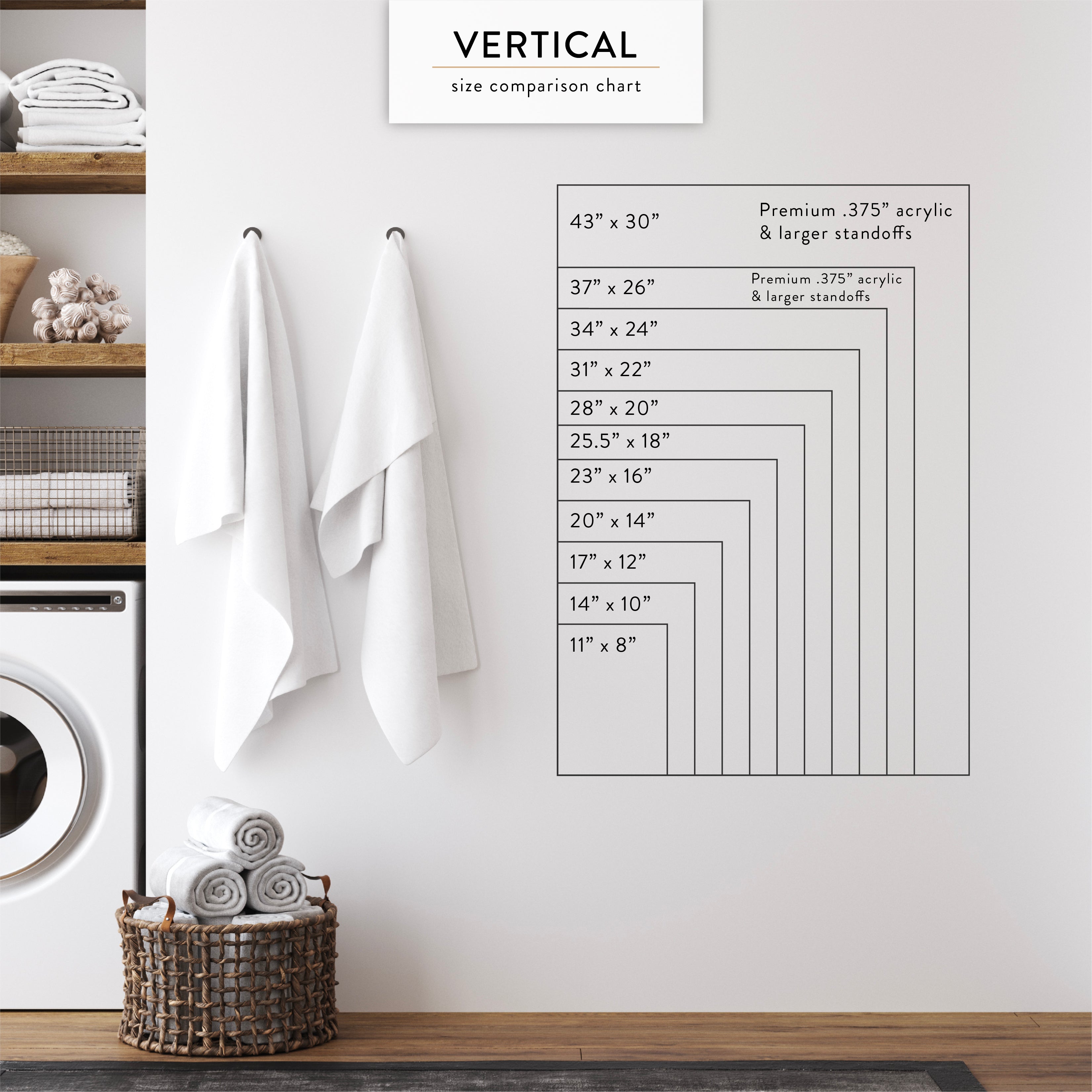 Double Weekly Acrylic Wall Calendar