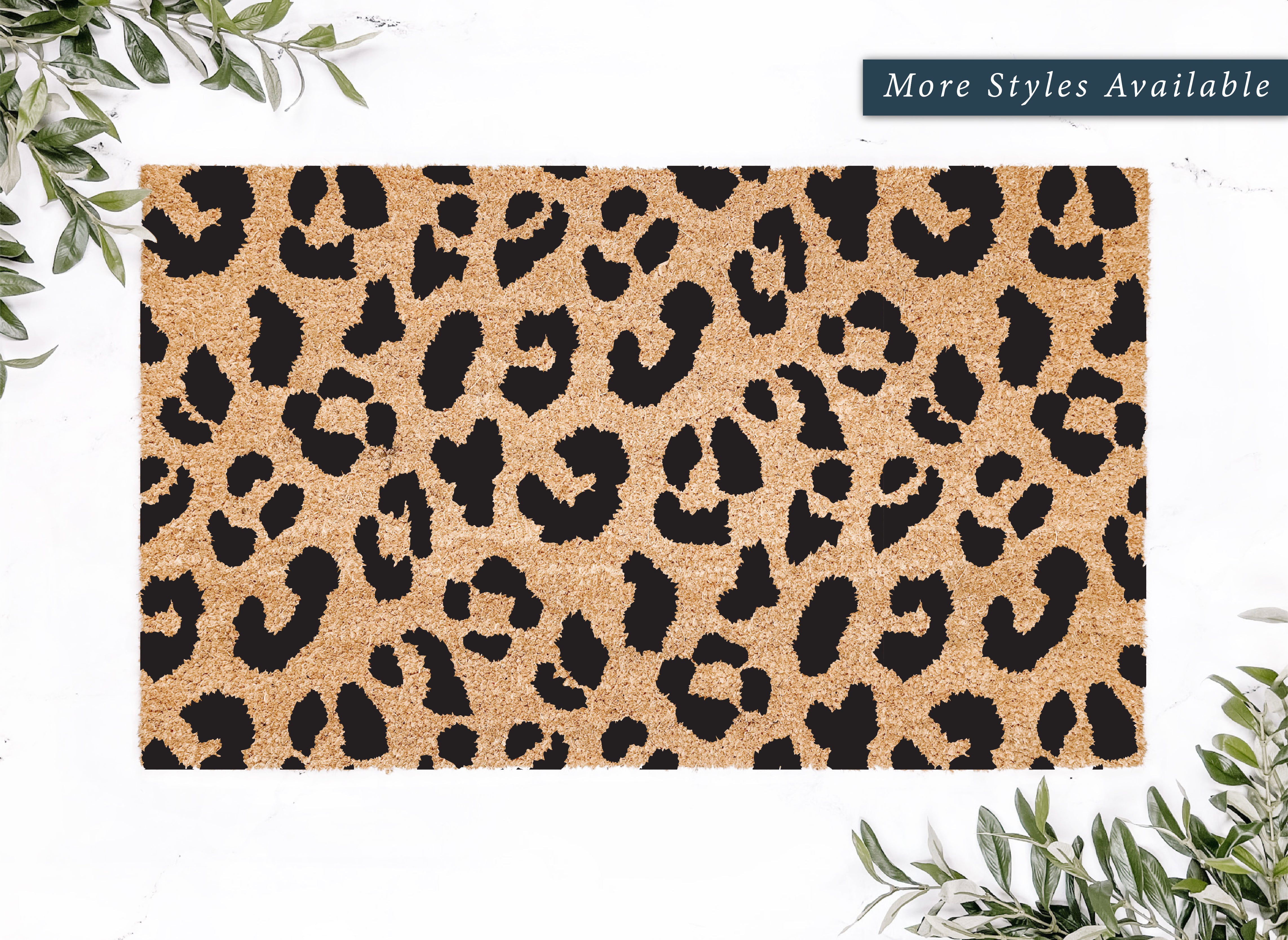 Leopard Pattern Doormat