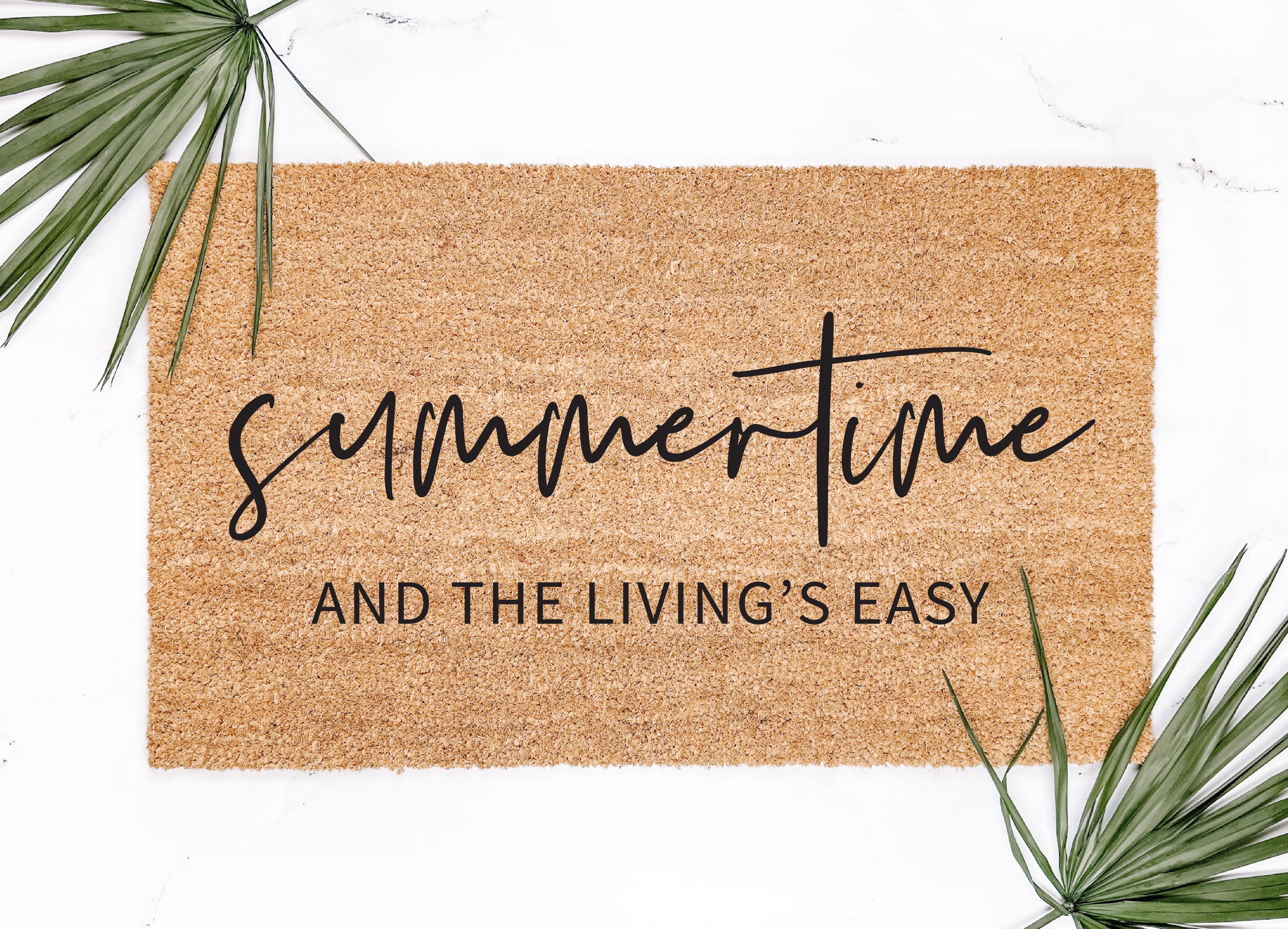 Summertime And The Living's Easy Doormat