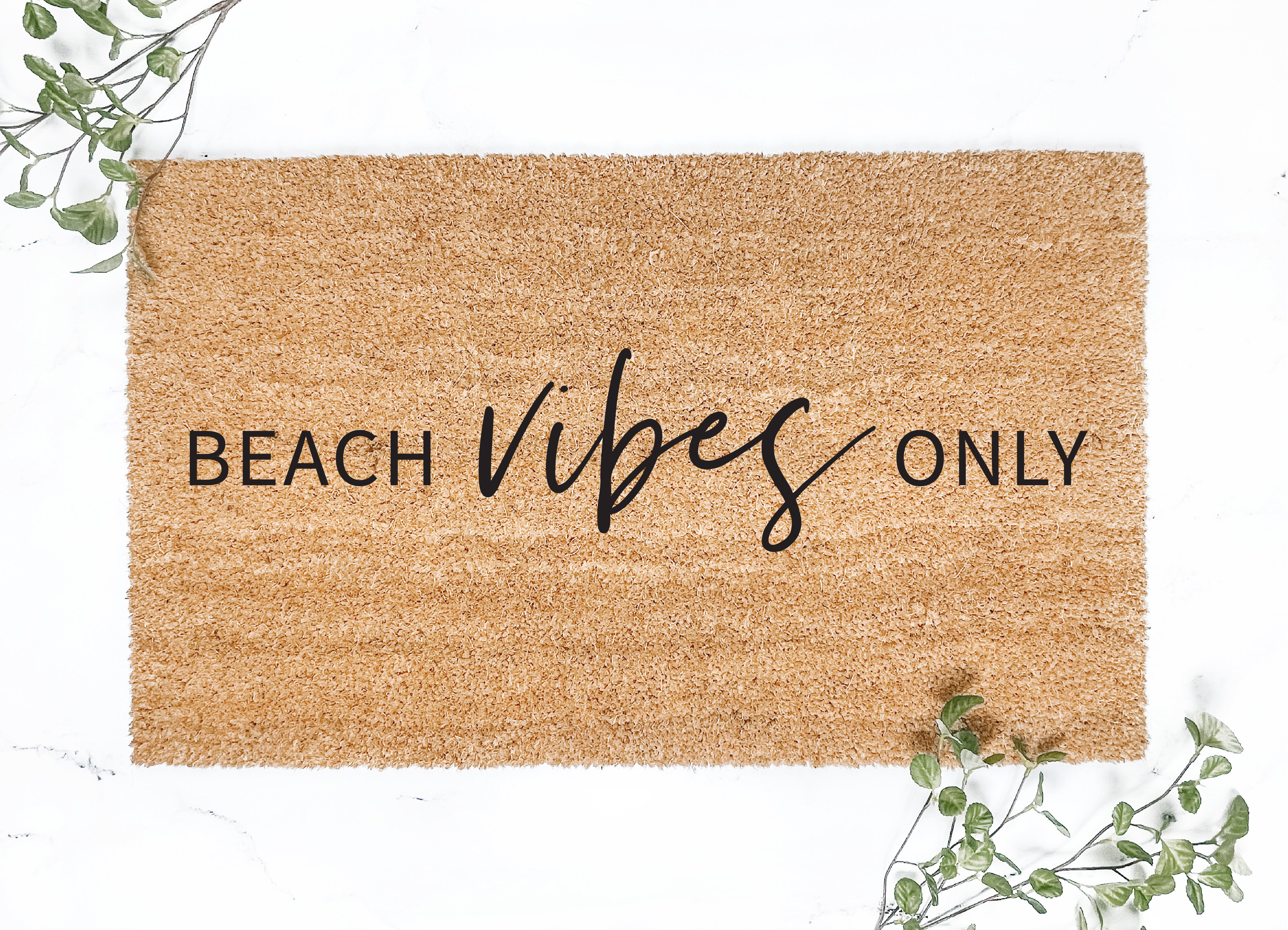 Beach Vibes Only Doormat