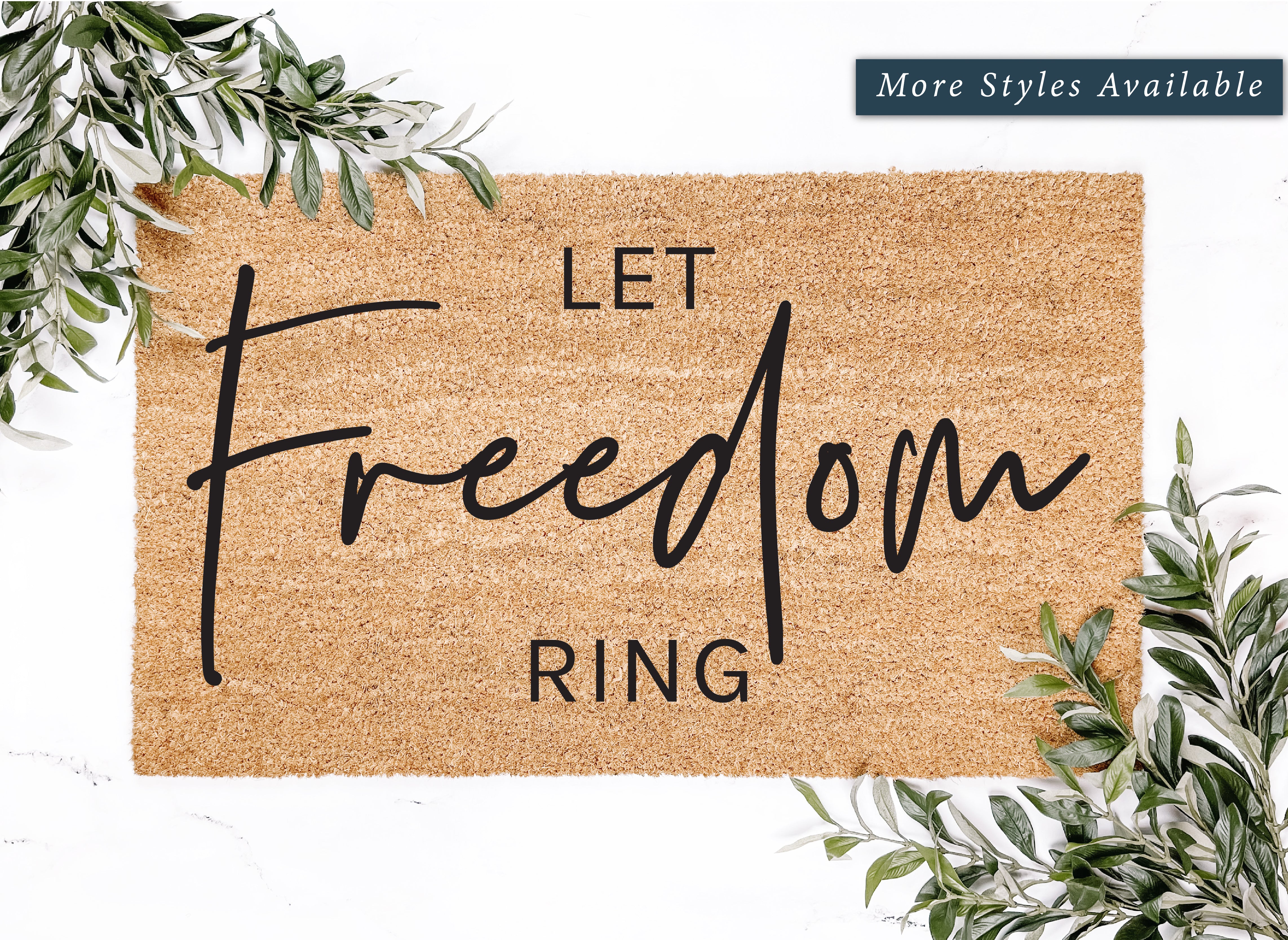 Let Freedom Ring Doormat
