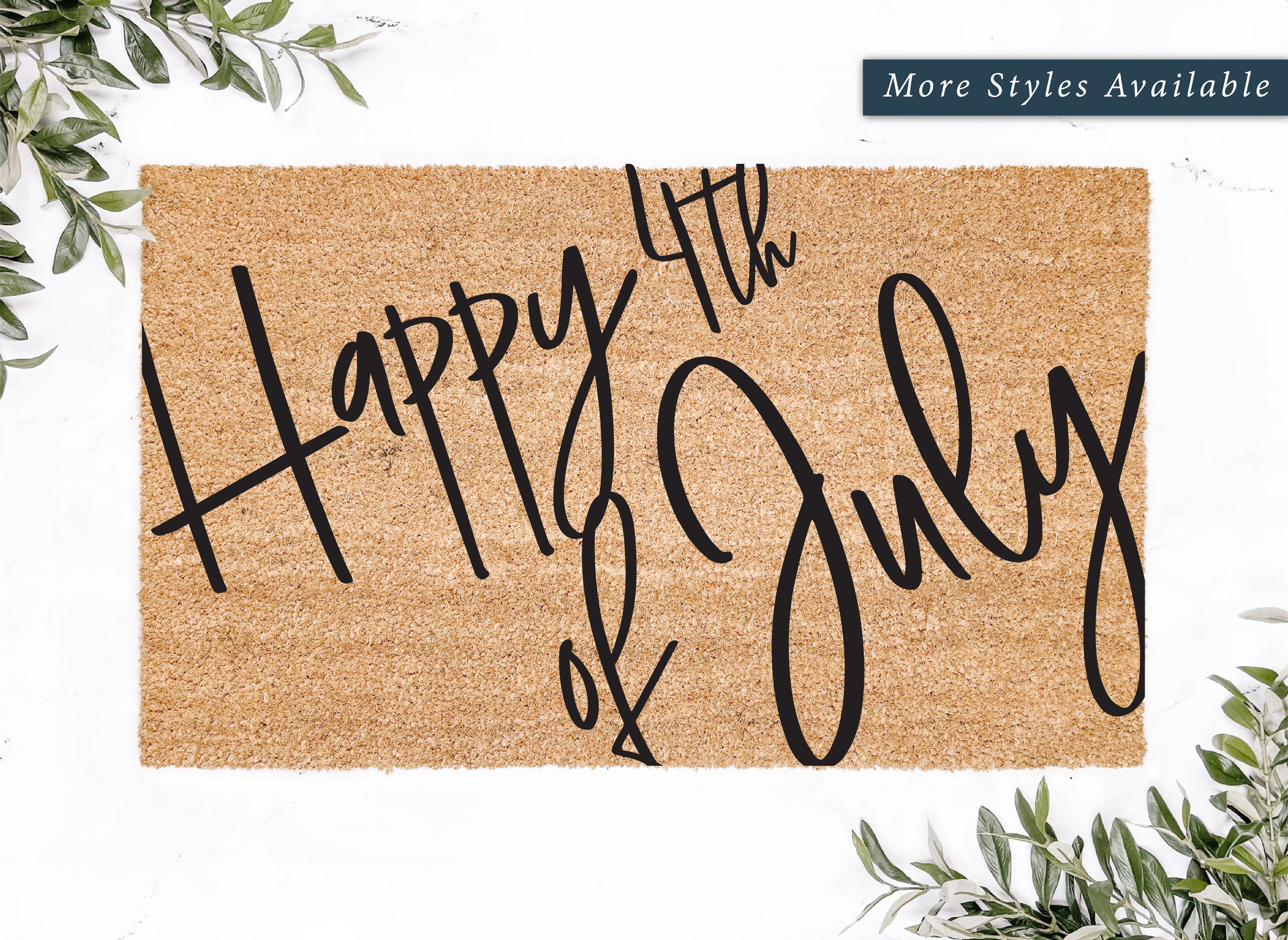Happy 4th of July Doormat