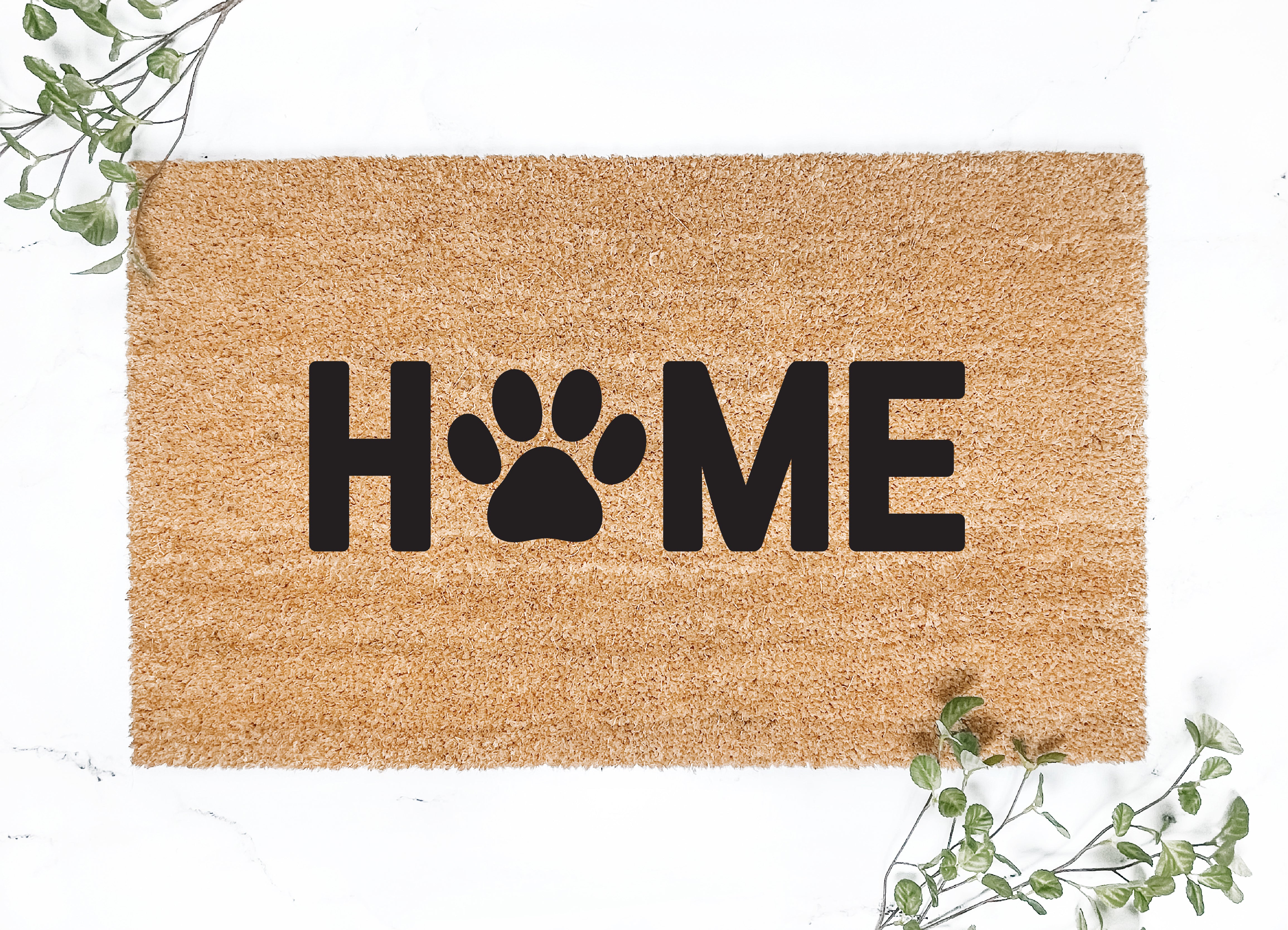 Home (Paw Print) Doormat
