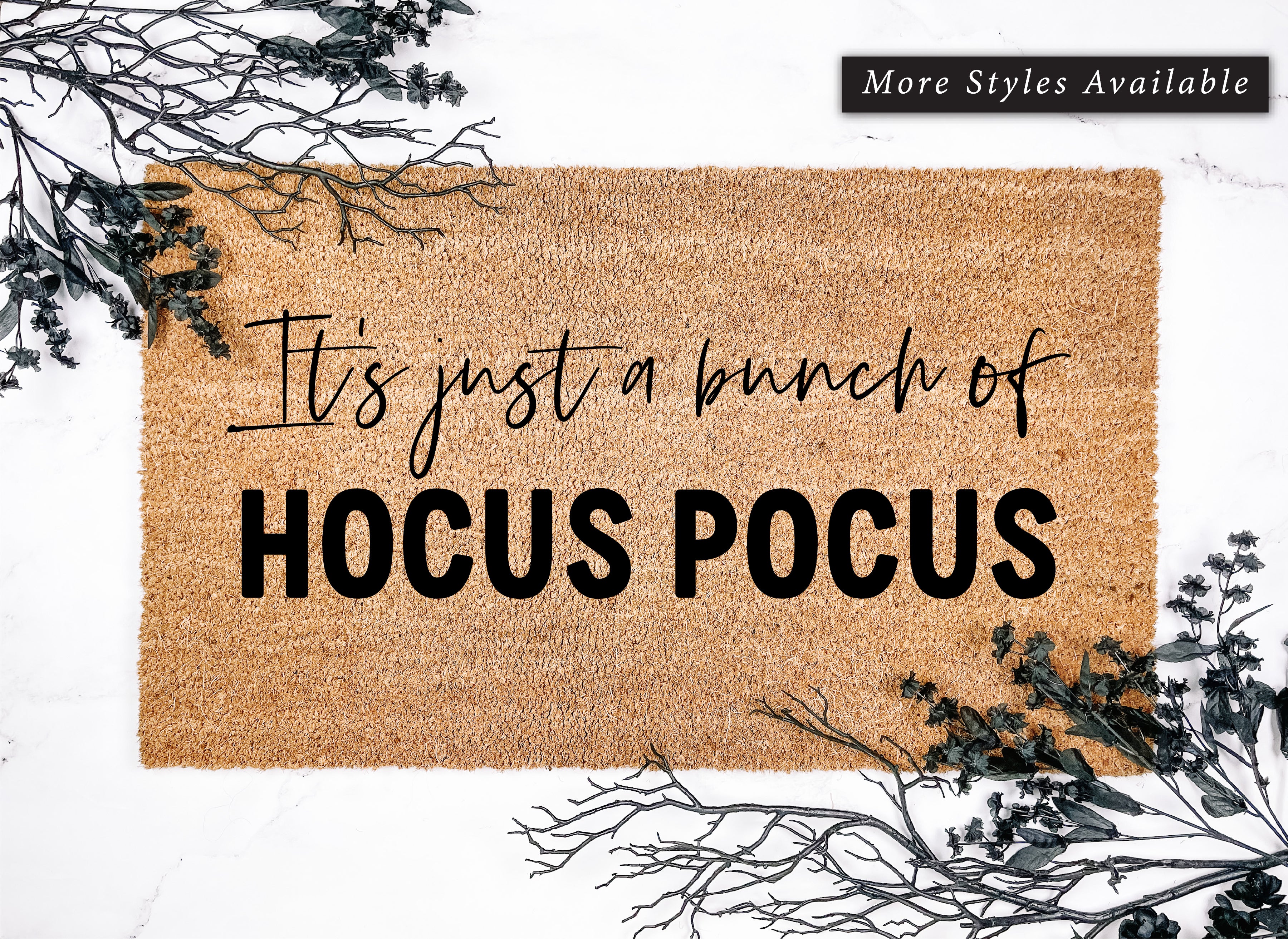It's Just a Bunch of Hocus Pocus Doormat