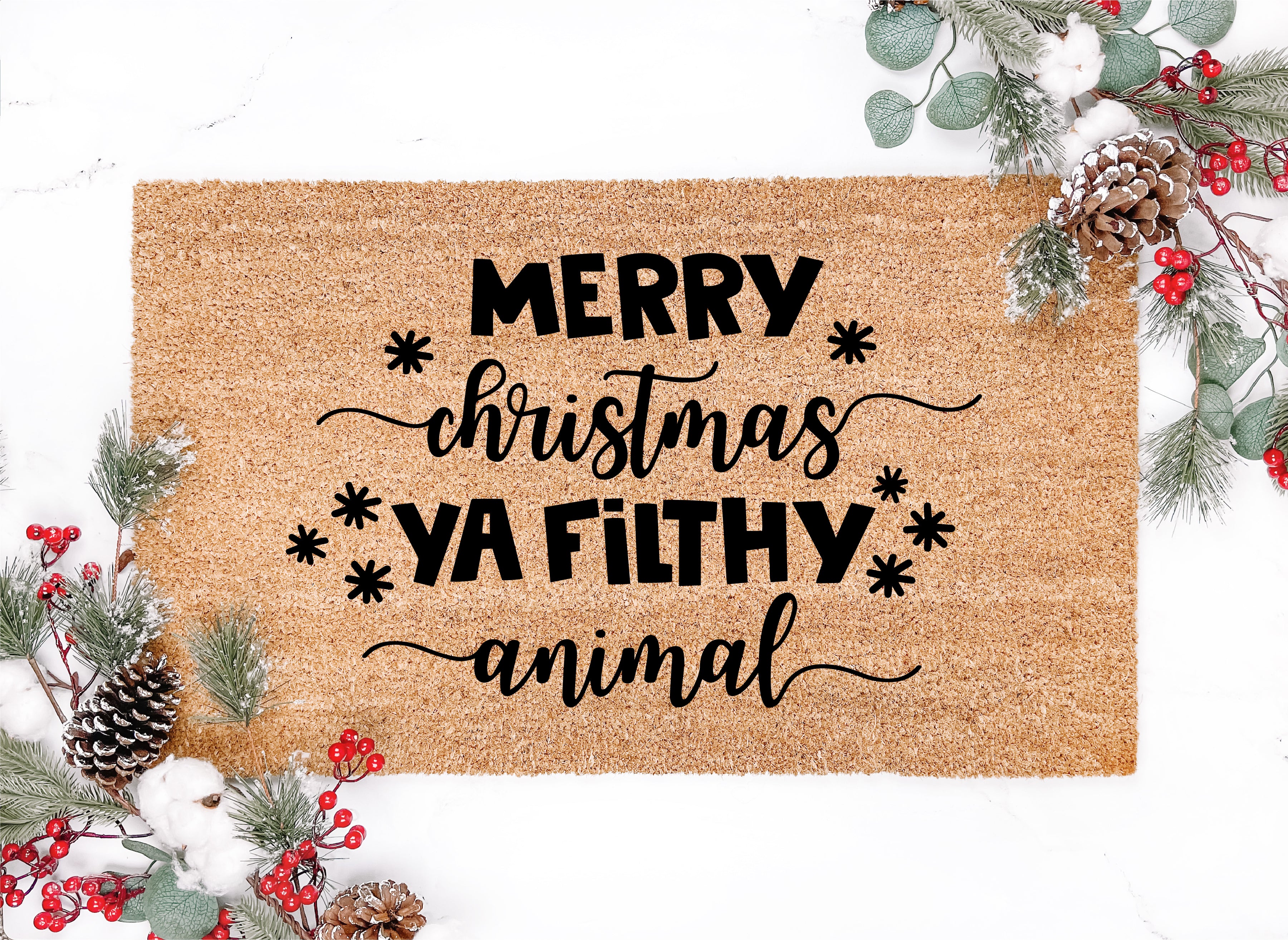 Merry Christmas Home Alone Doormat