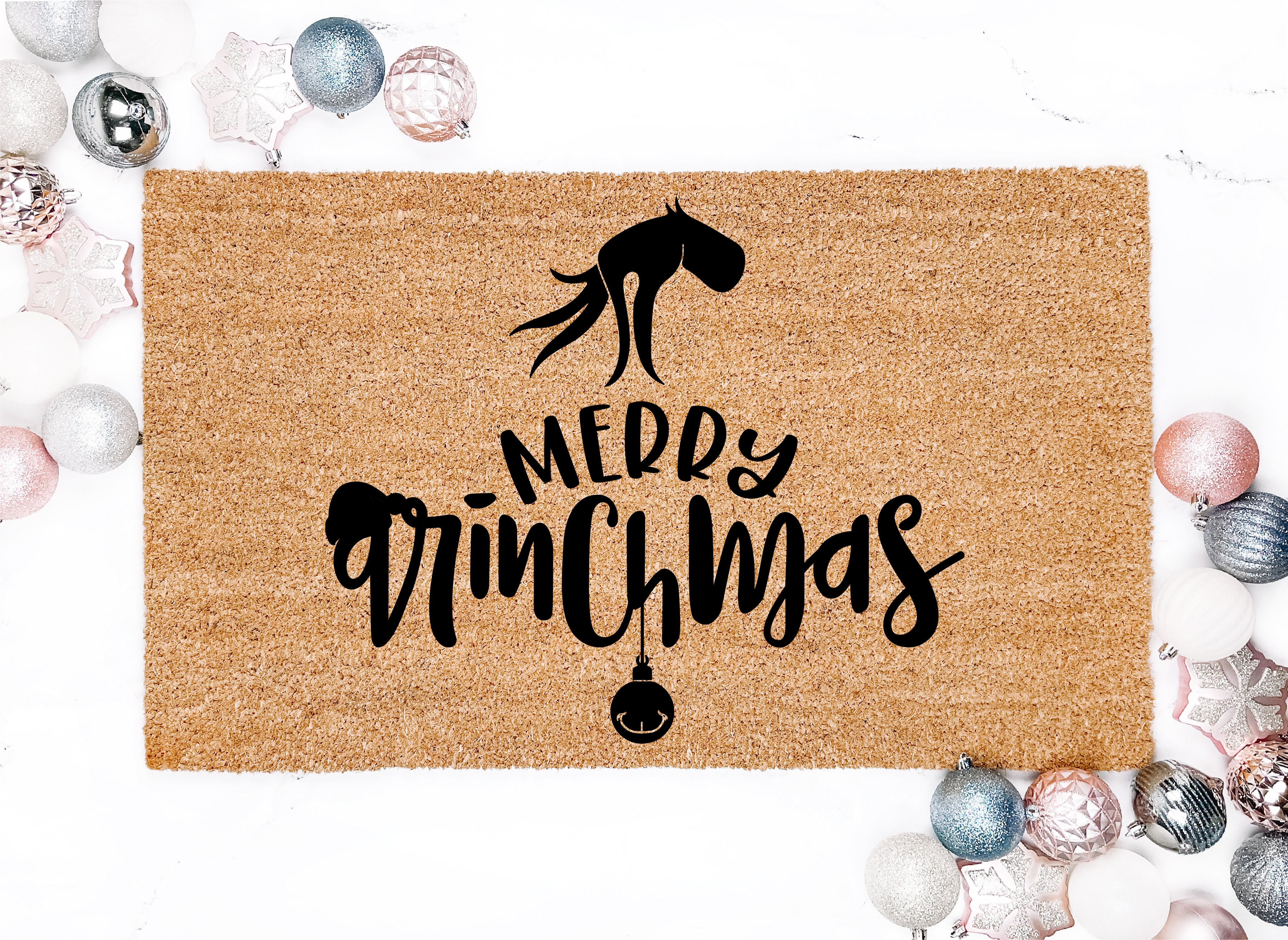 Merry Grinchmas Doormat