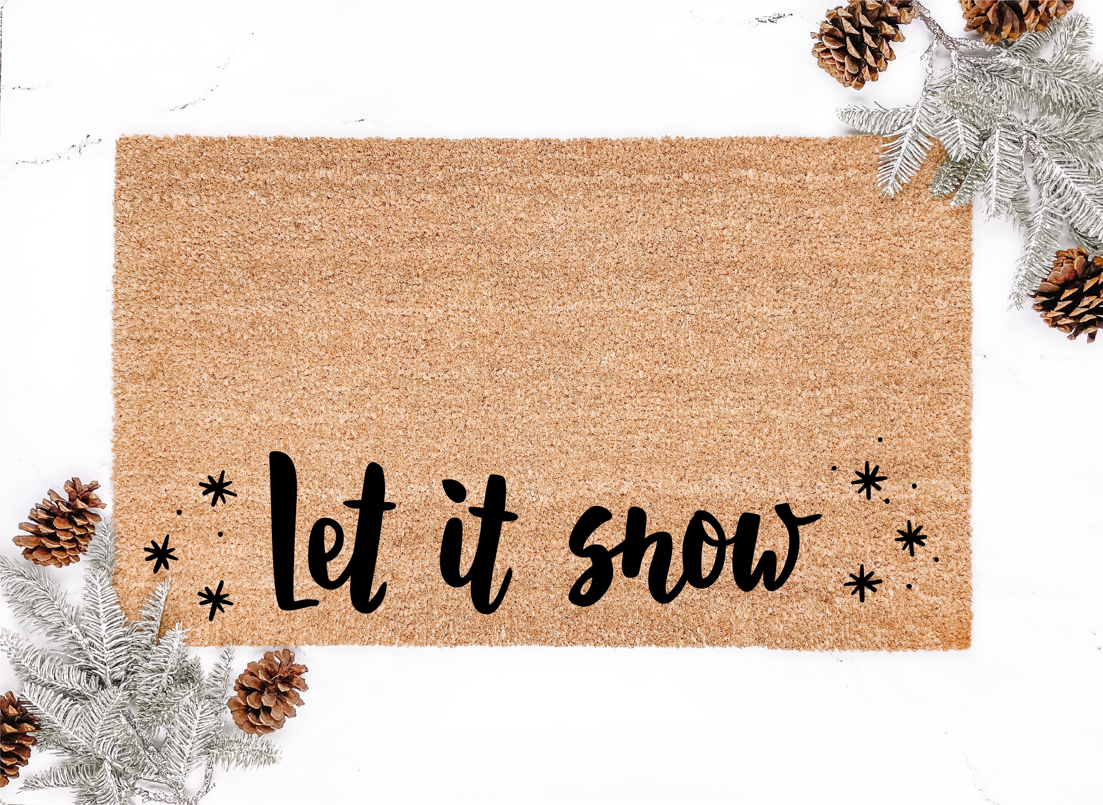 Let It Snow v2 Doormat