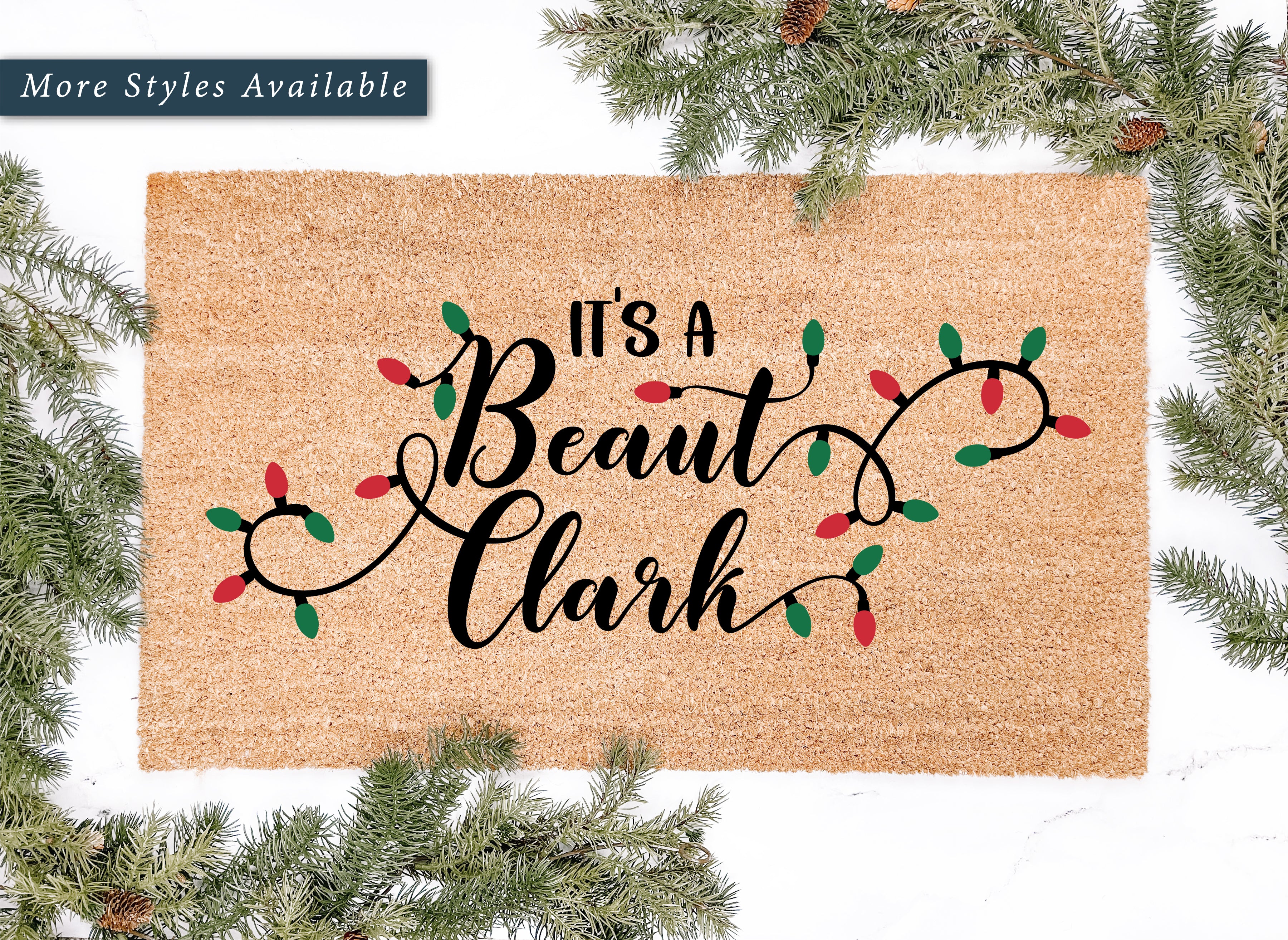 It's A Beaut Clark Christmas Vacation Doormat