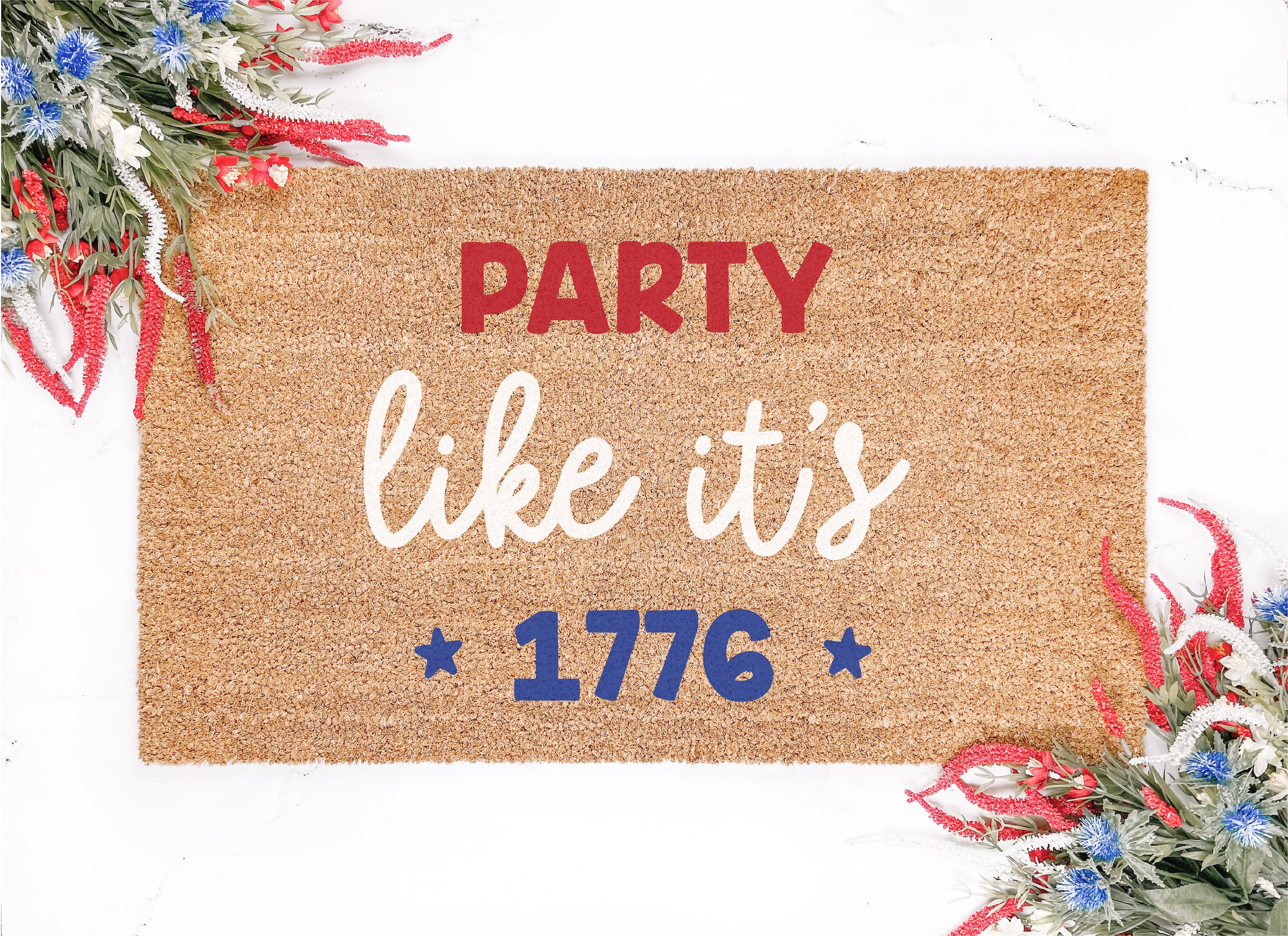 Party Like It's 1776 Color Doormat