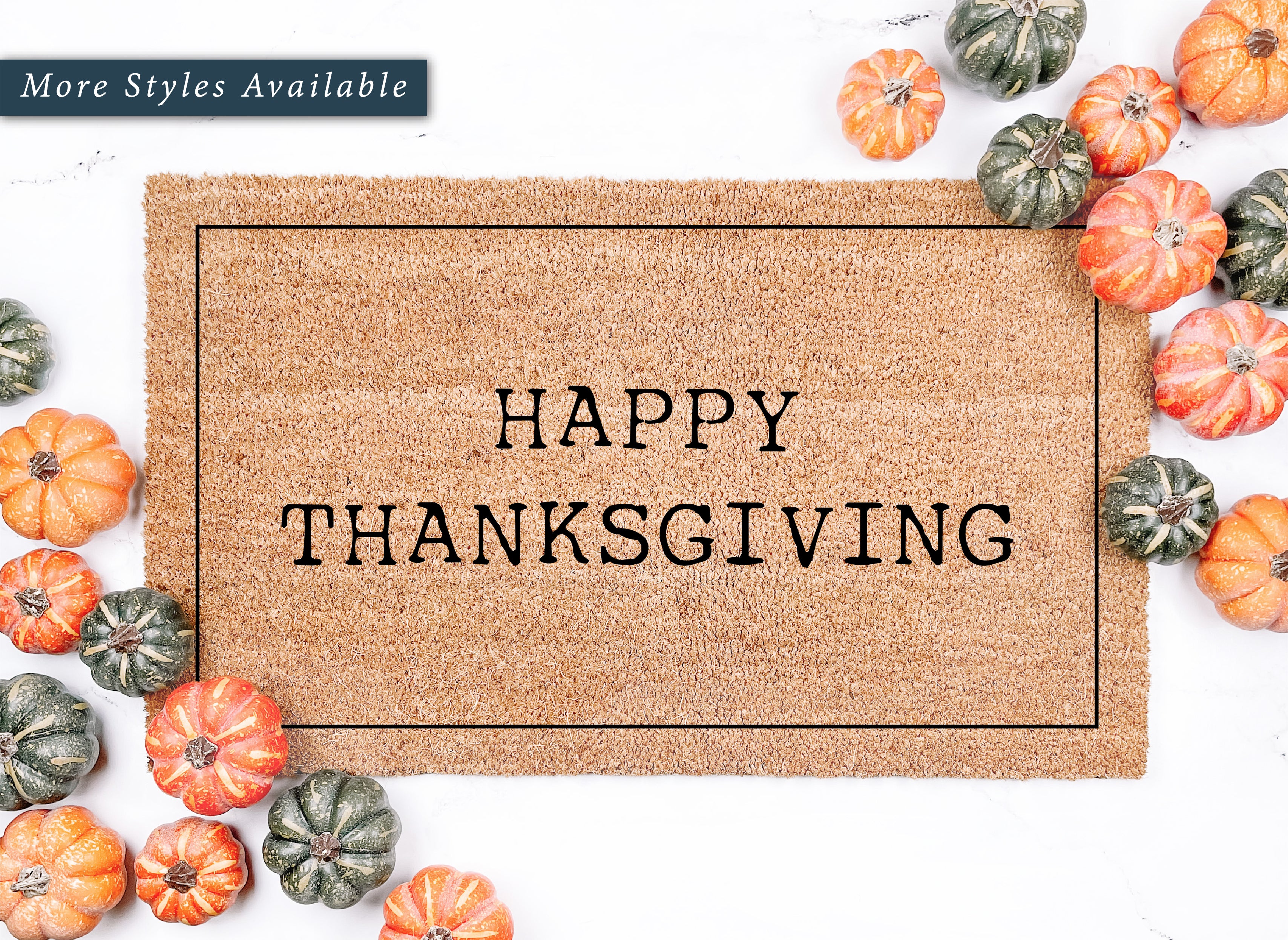 Happy Thanksgiving Doormat