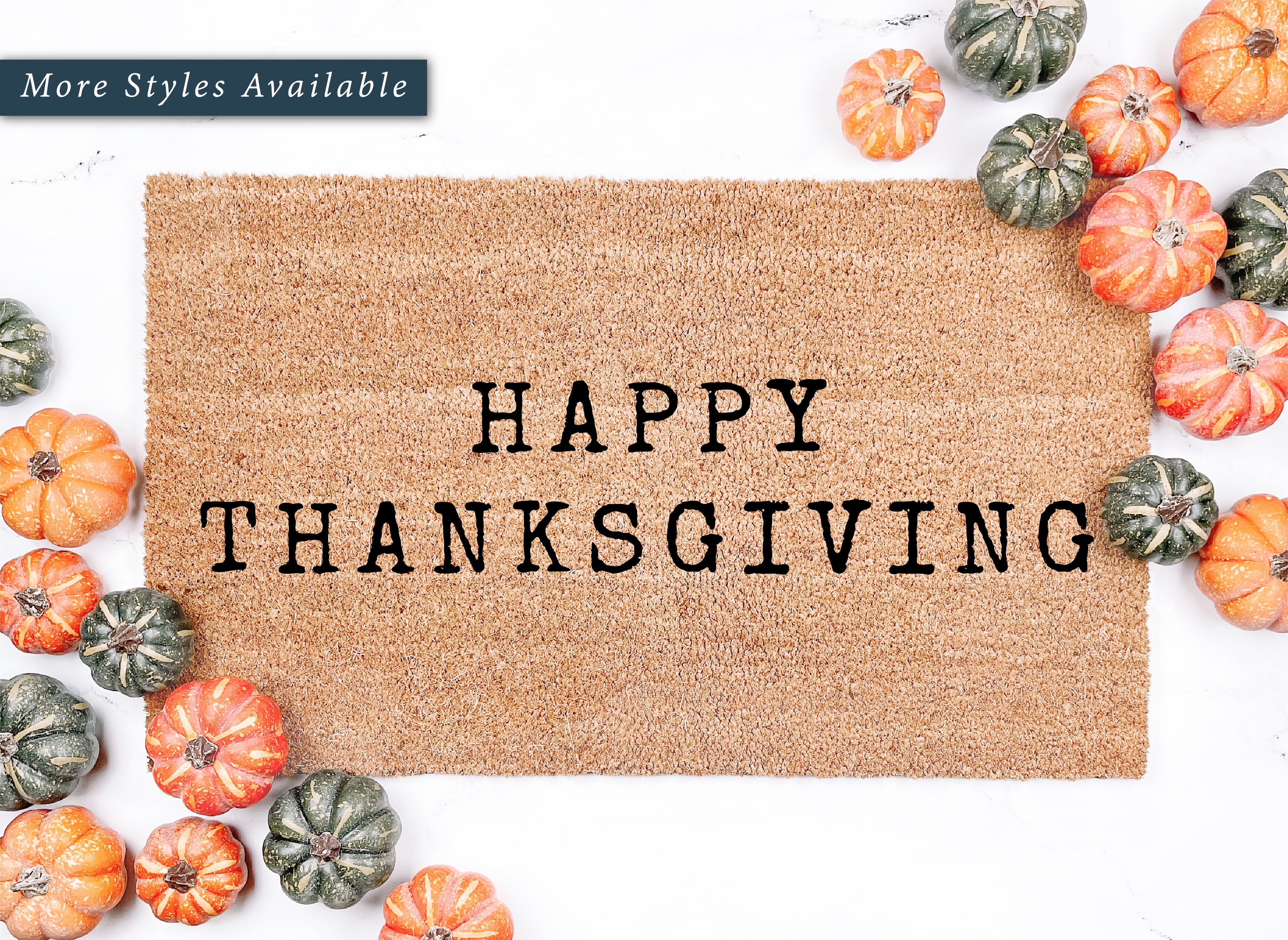 Happy Thanksgiving Doormat