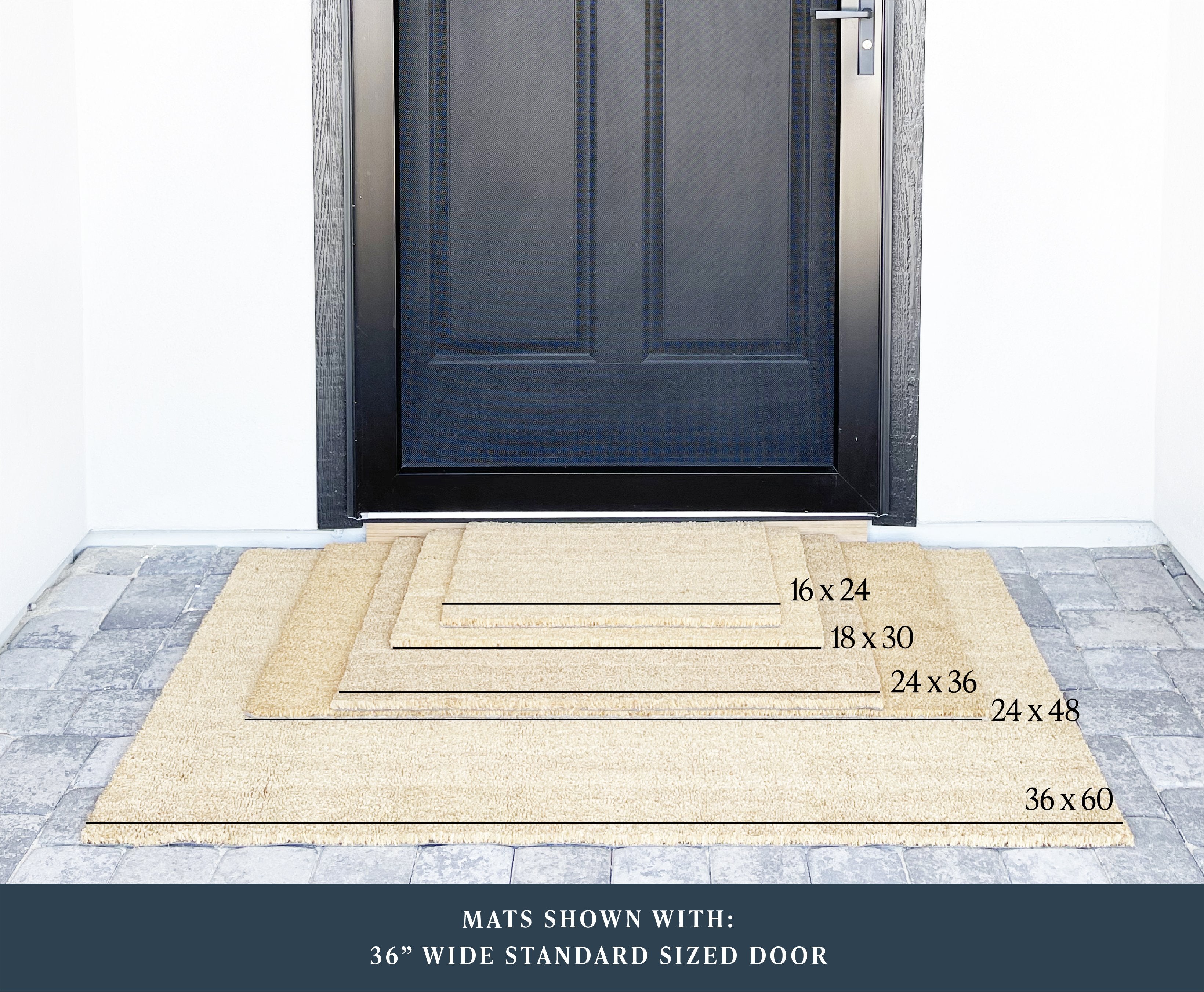 Personalized Christmas Vacation Nobody's Walking Out Doormat